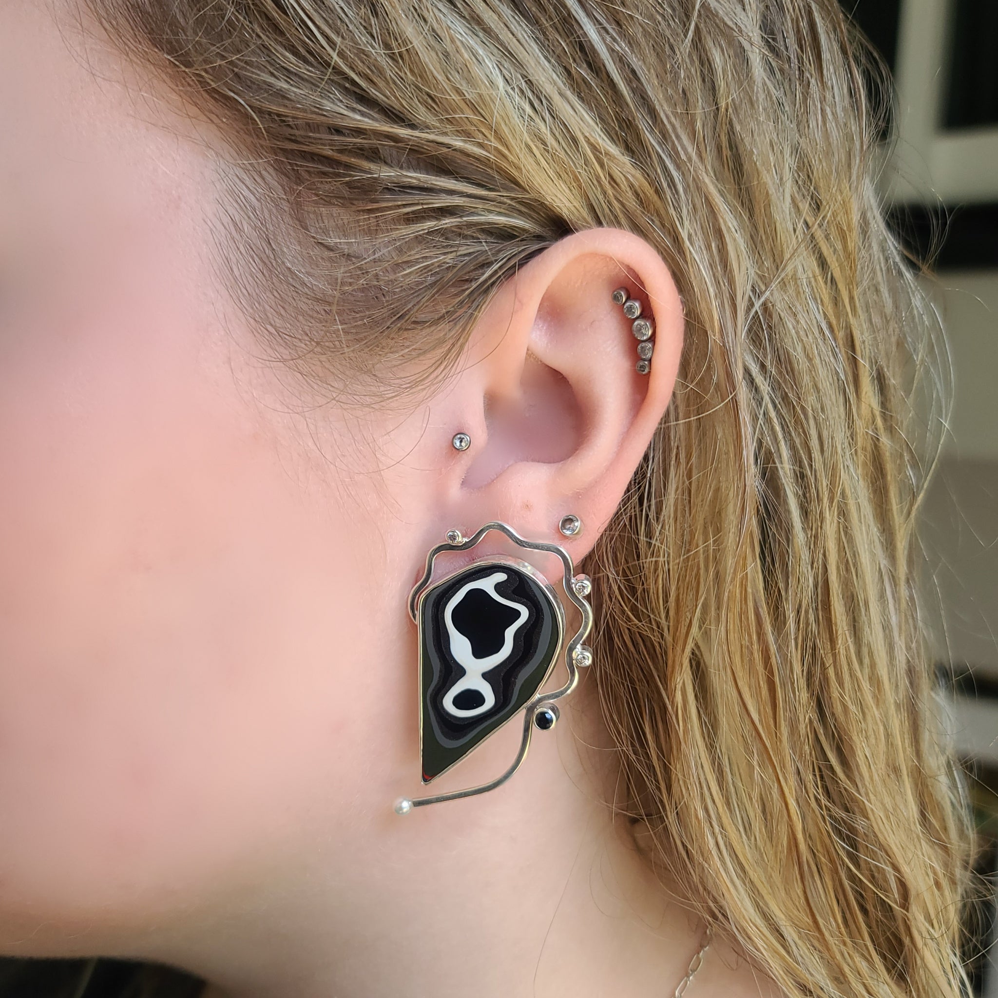 Fordite Earrings