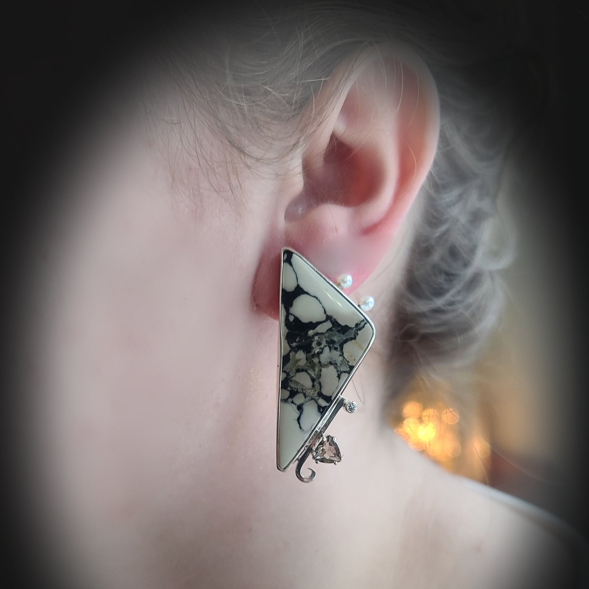 Magnesite Earrings
