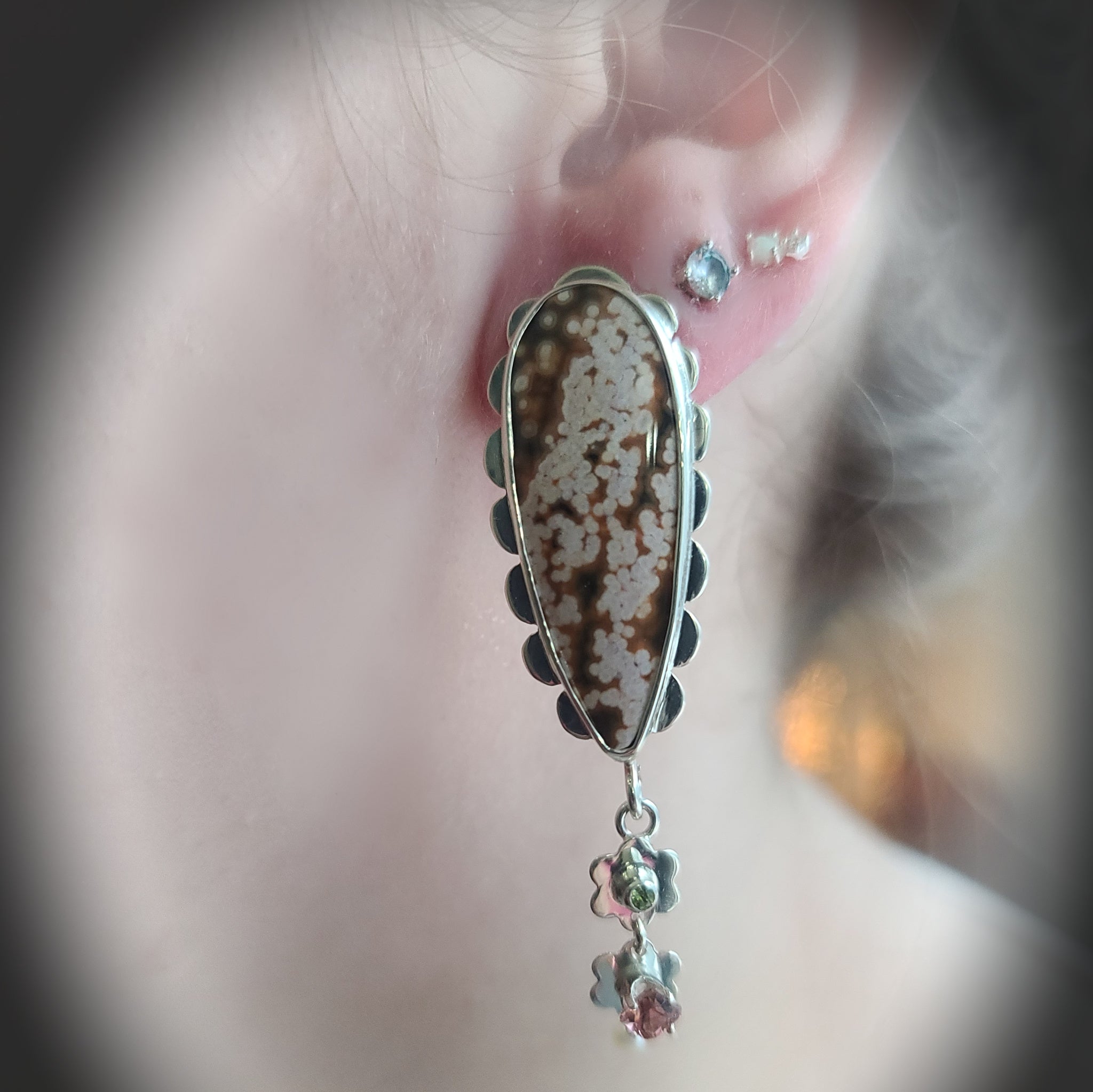 River Jasper Earrings