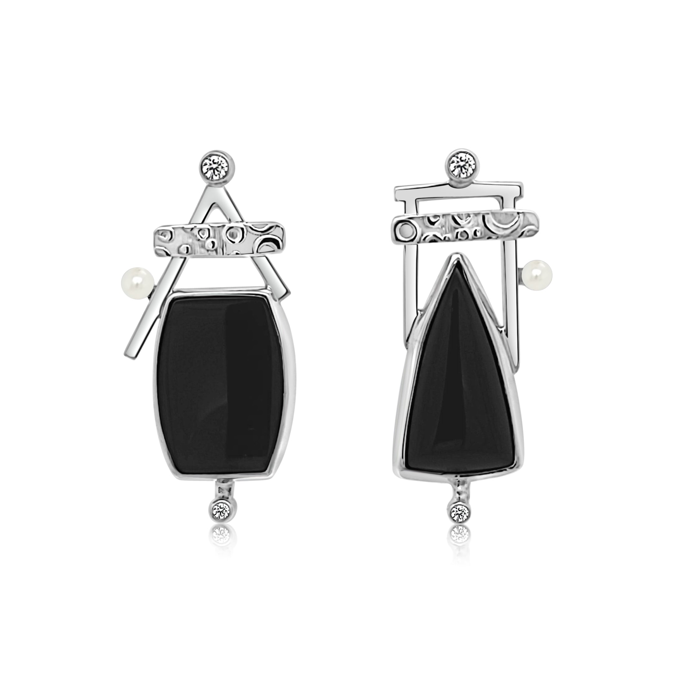 Black Onyx Earrings