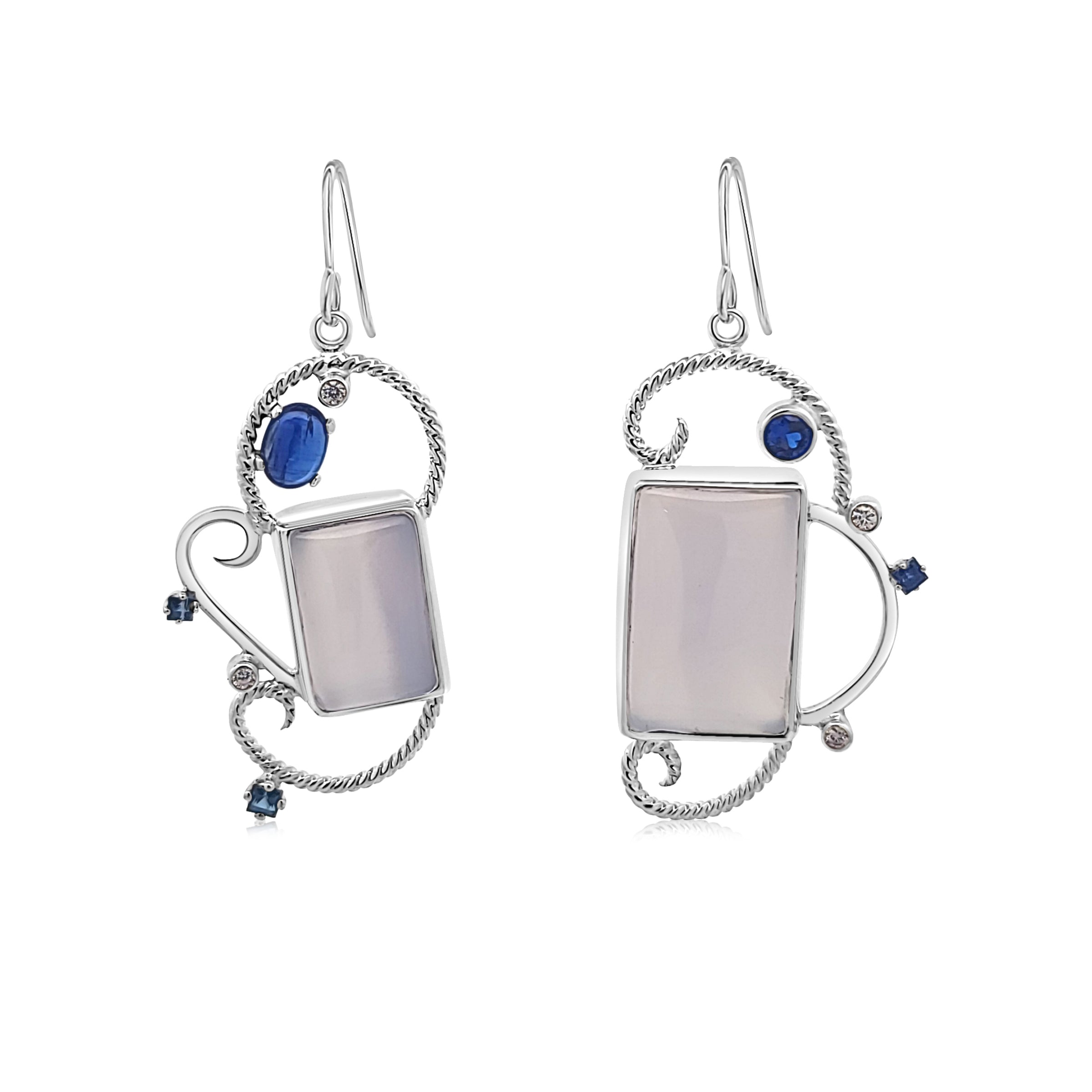 Chalcedony Earrings