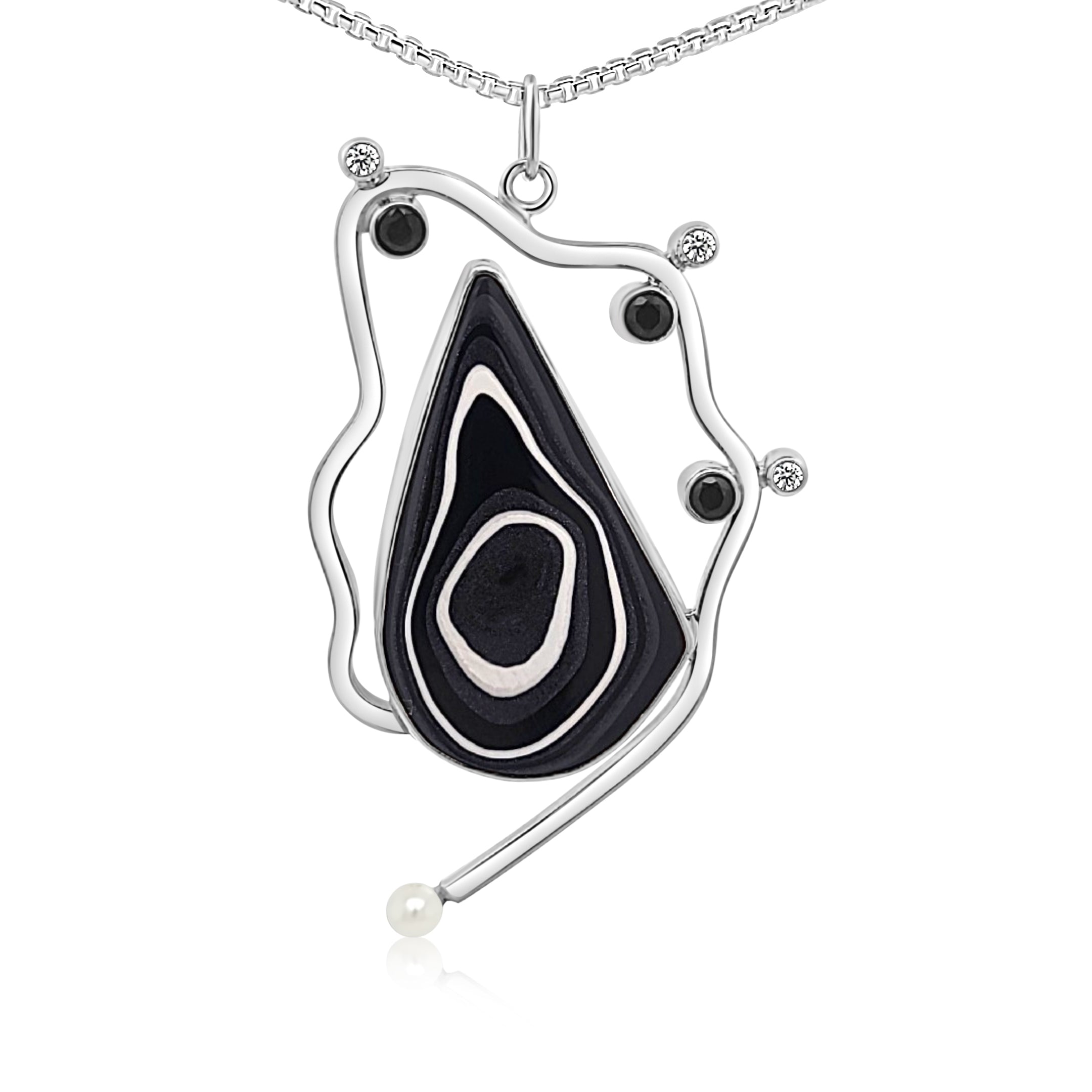Fordite Pendant