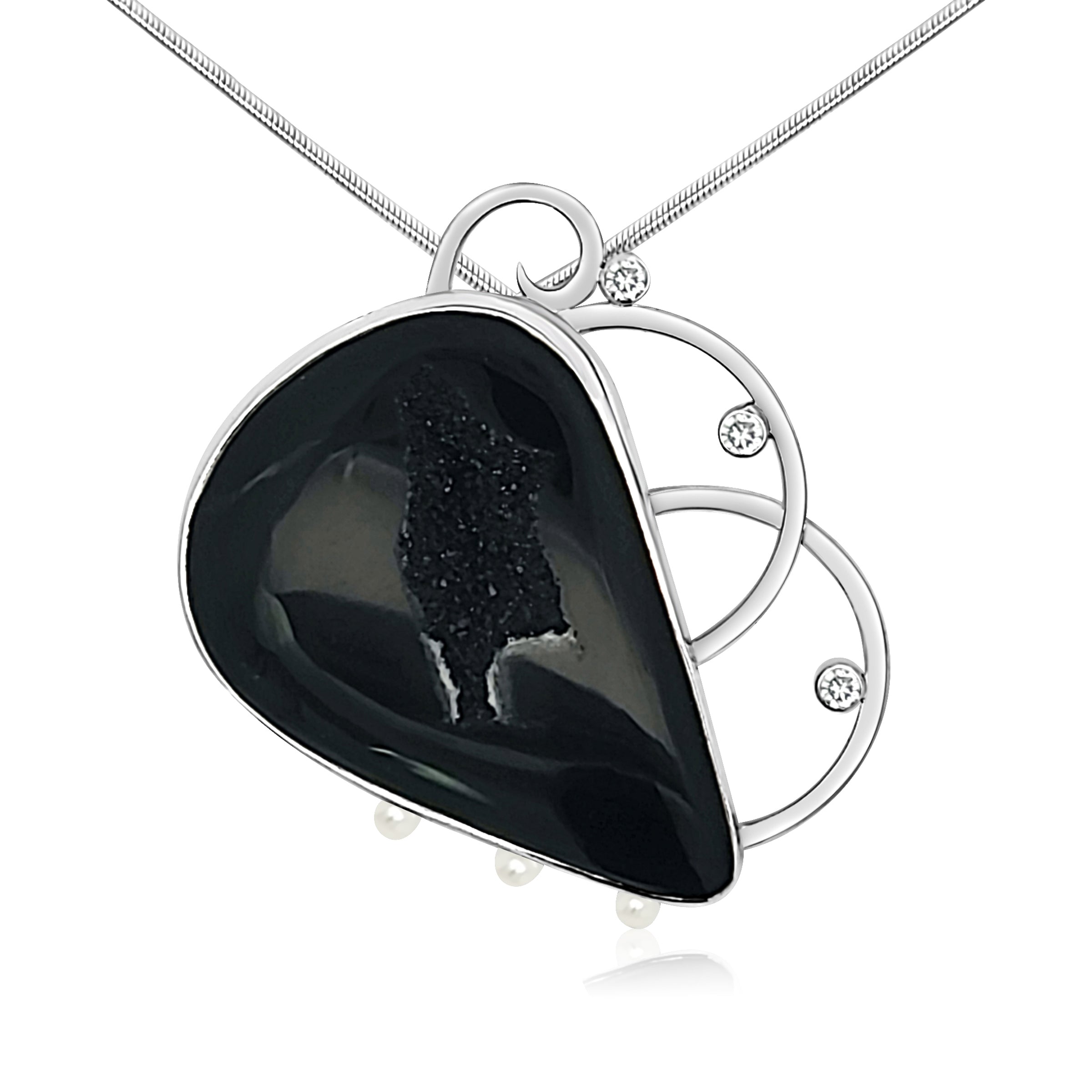 Drusy Pendant