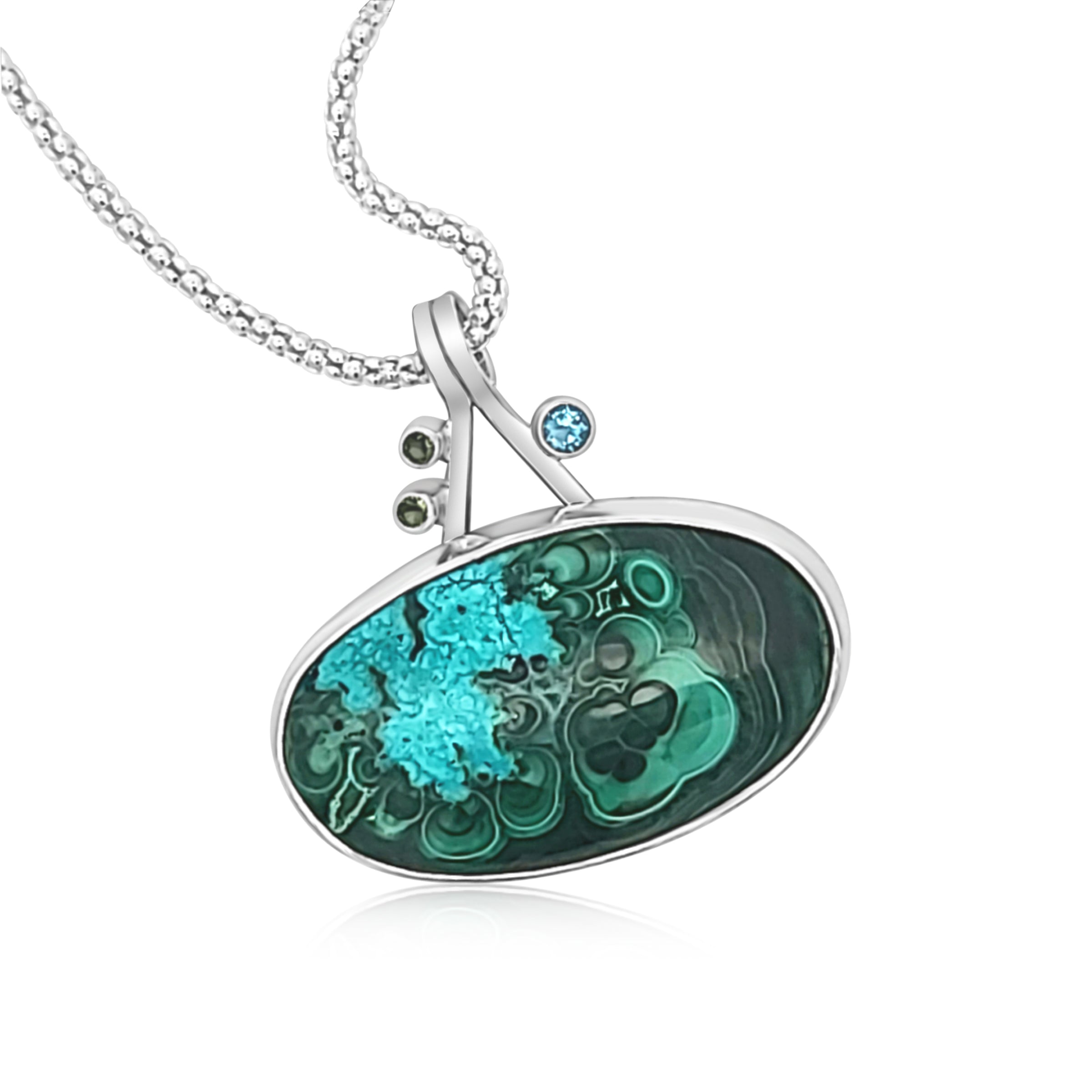 Chrysocolla Pendant