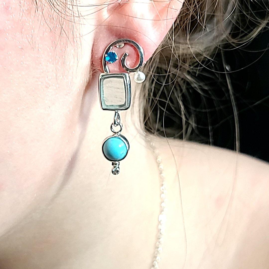 Aquamarine Earrings - kim crocker designs