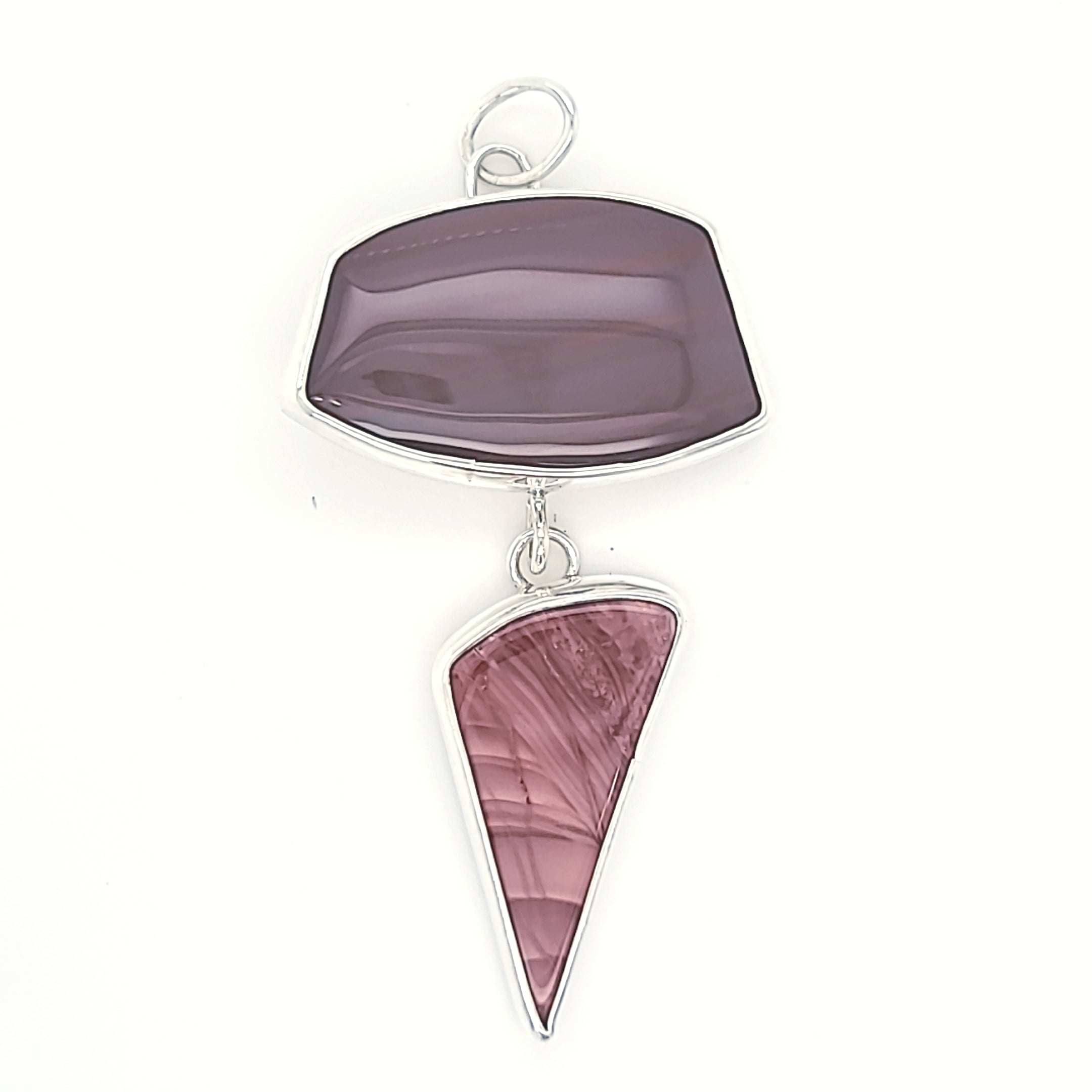 Pink Imperial Jasper Pendant