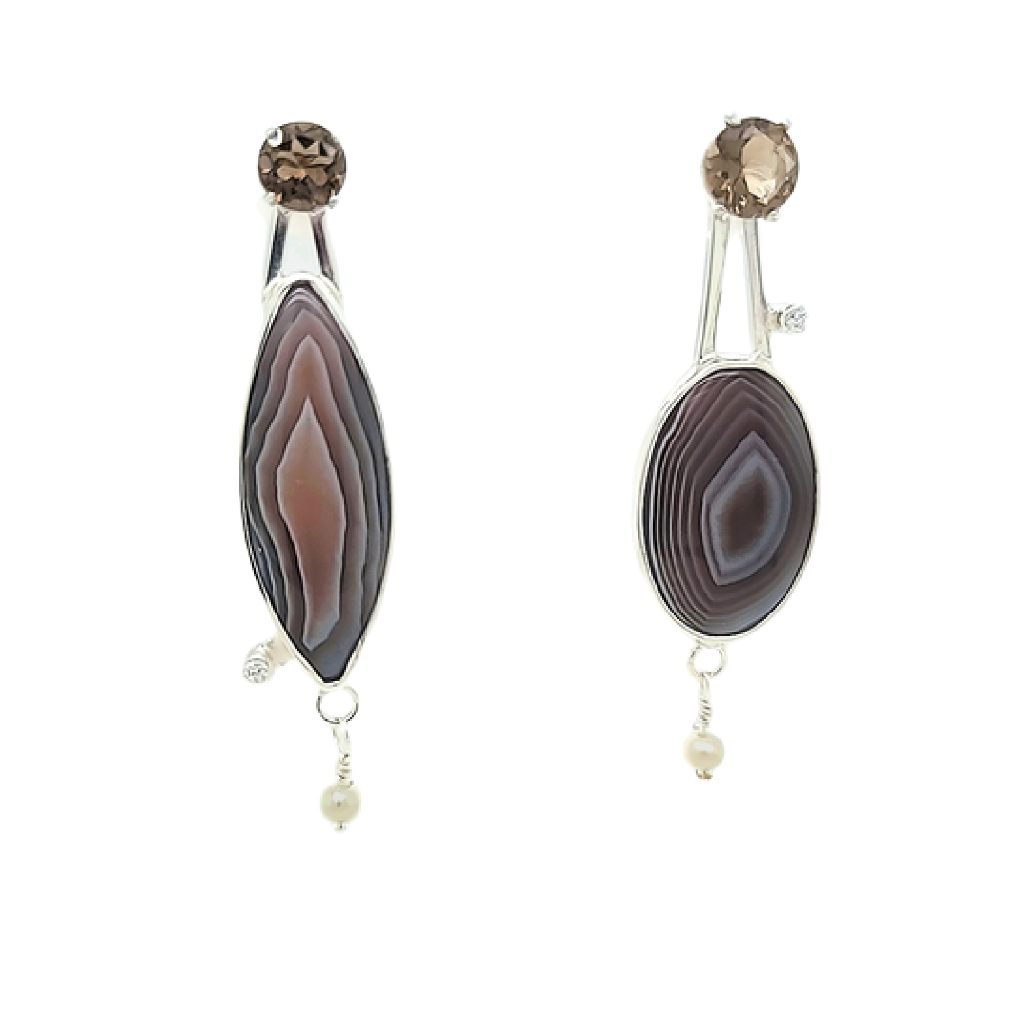 Botswana Agate Earrings