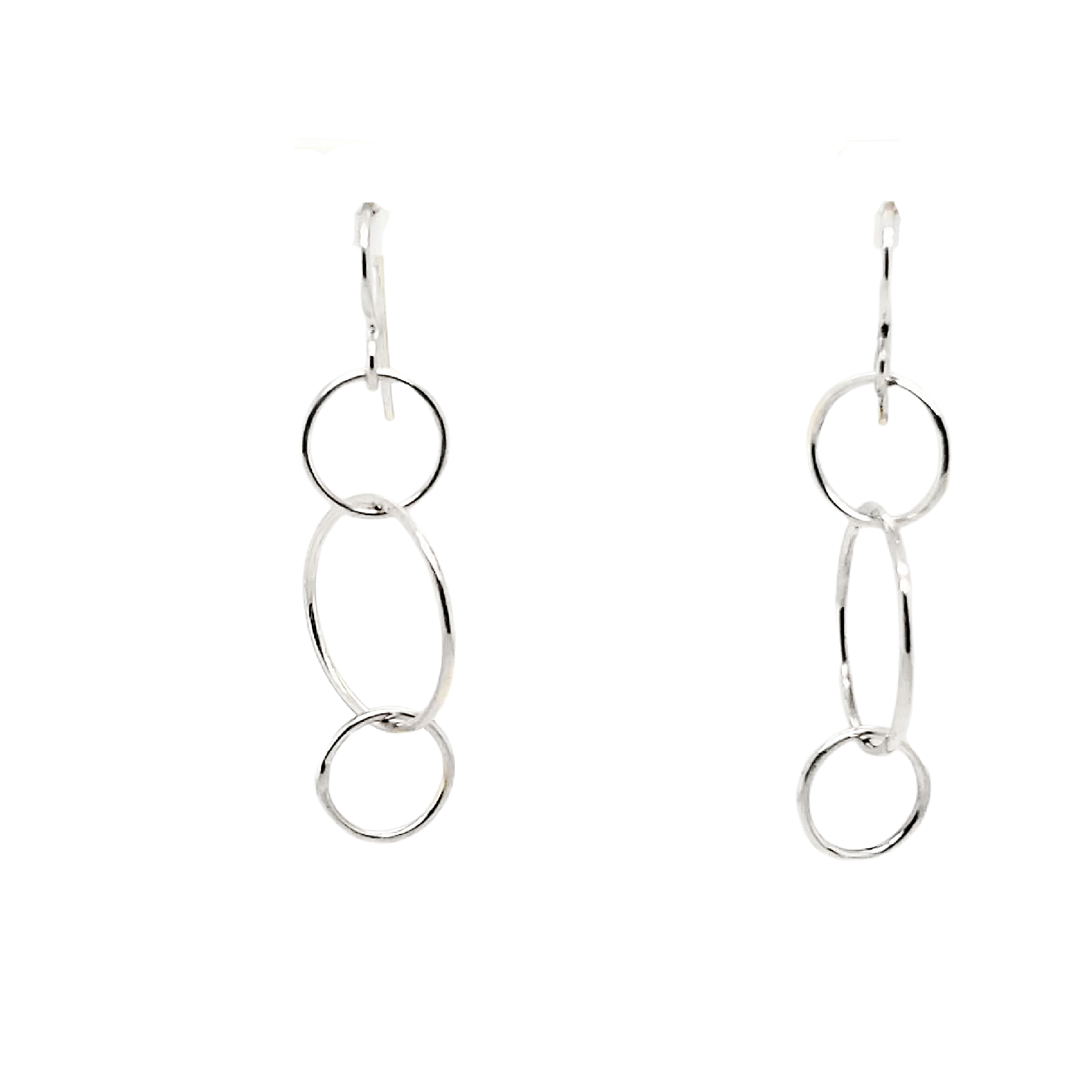 Circle Link Earrings