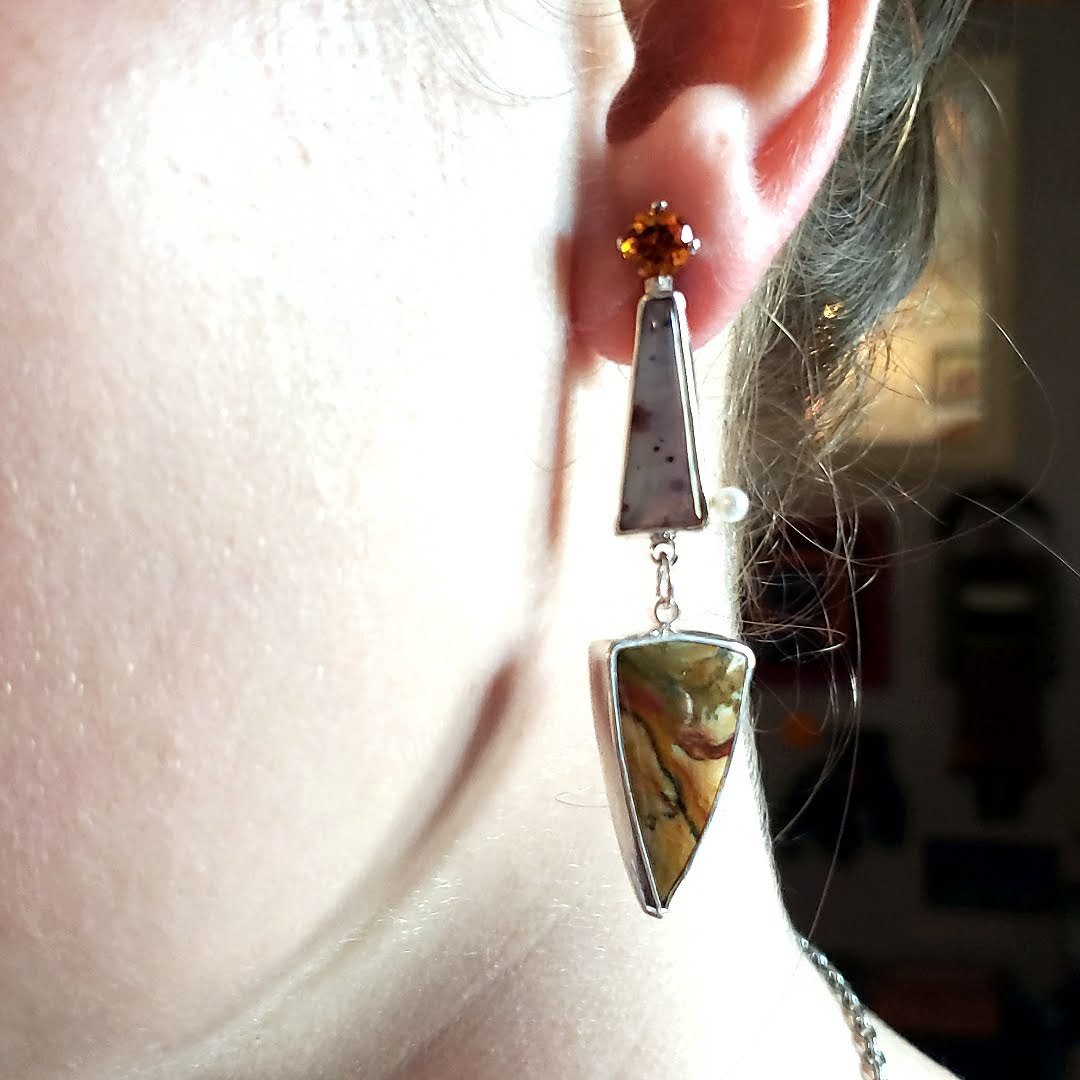 Bamboo Earrings - kim crocker designs