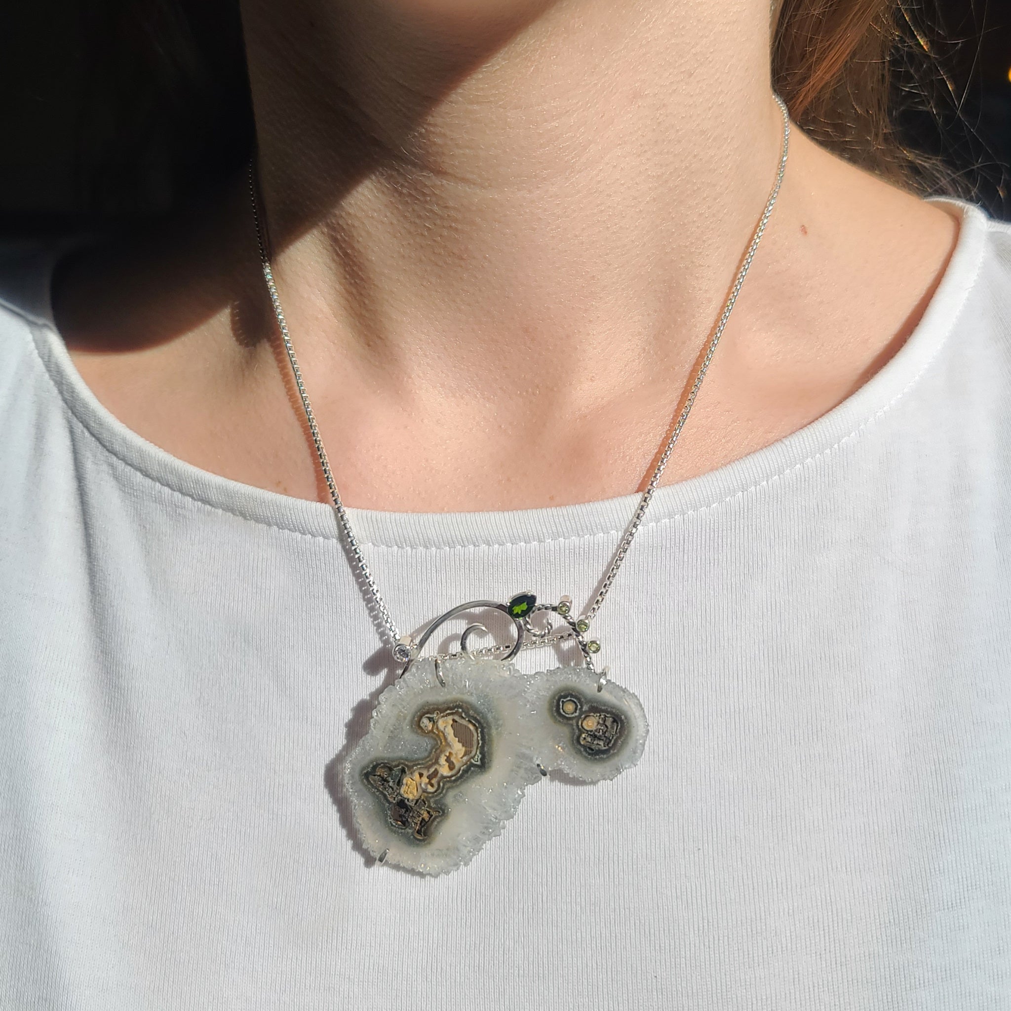 Moss Agate Pendant