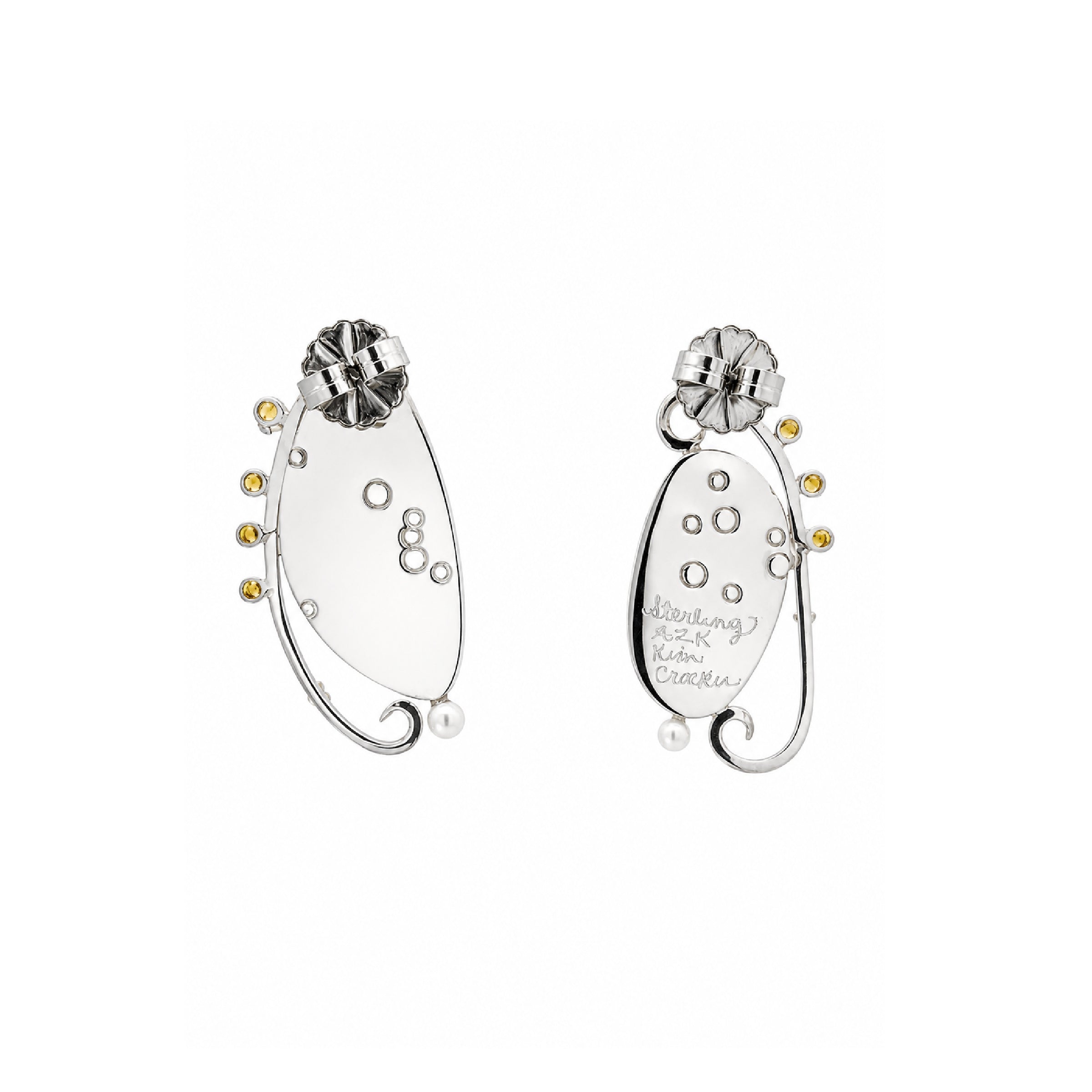 Golden Whimsy Drusy Earrings