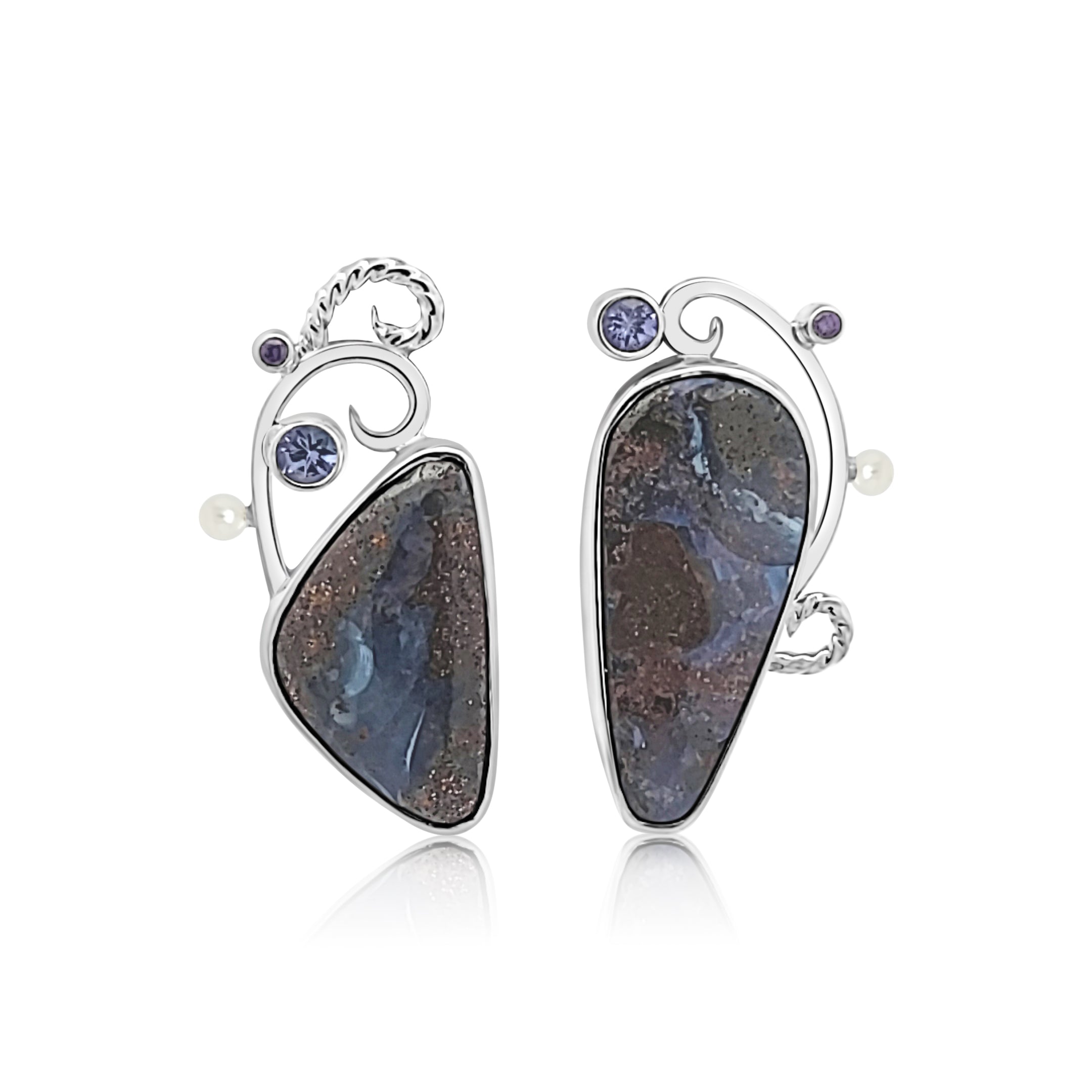 Boulder Opal Earrings