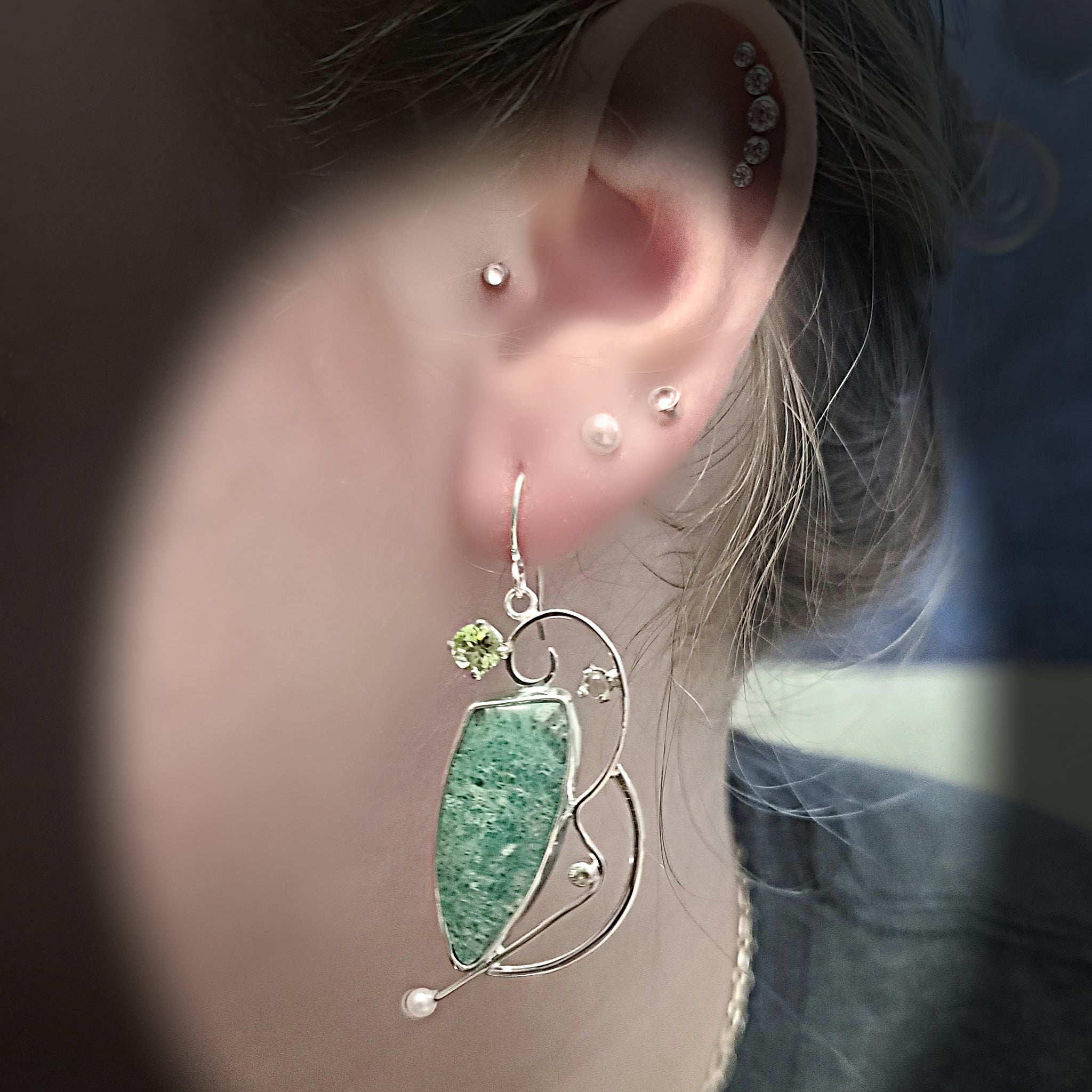 Dragon Stone Earrings
