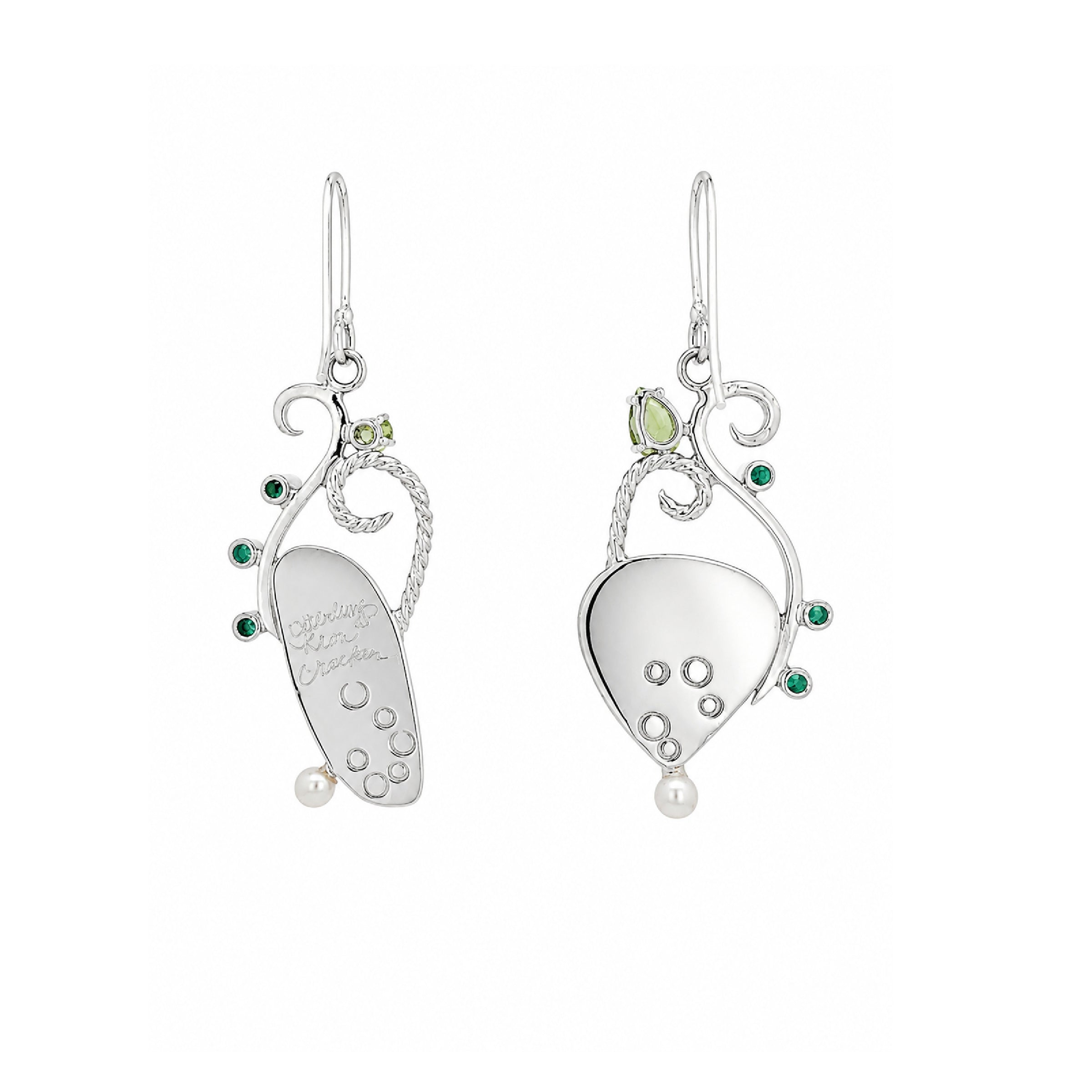 Secret Garden Variscite Earrings