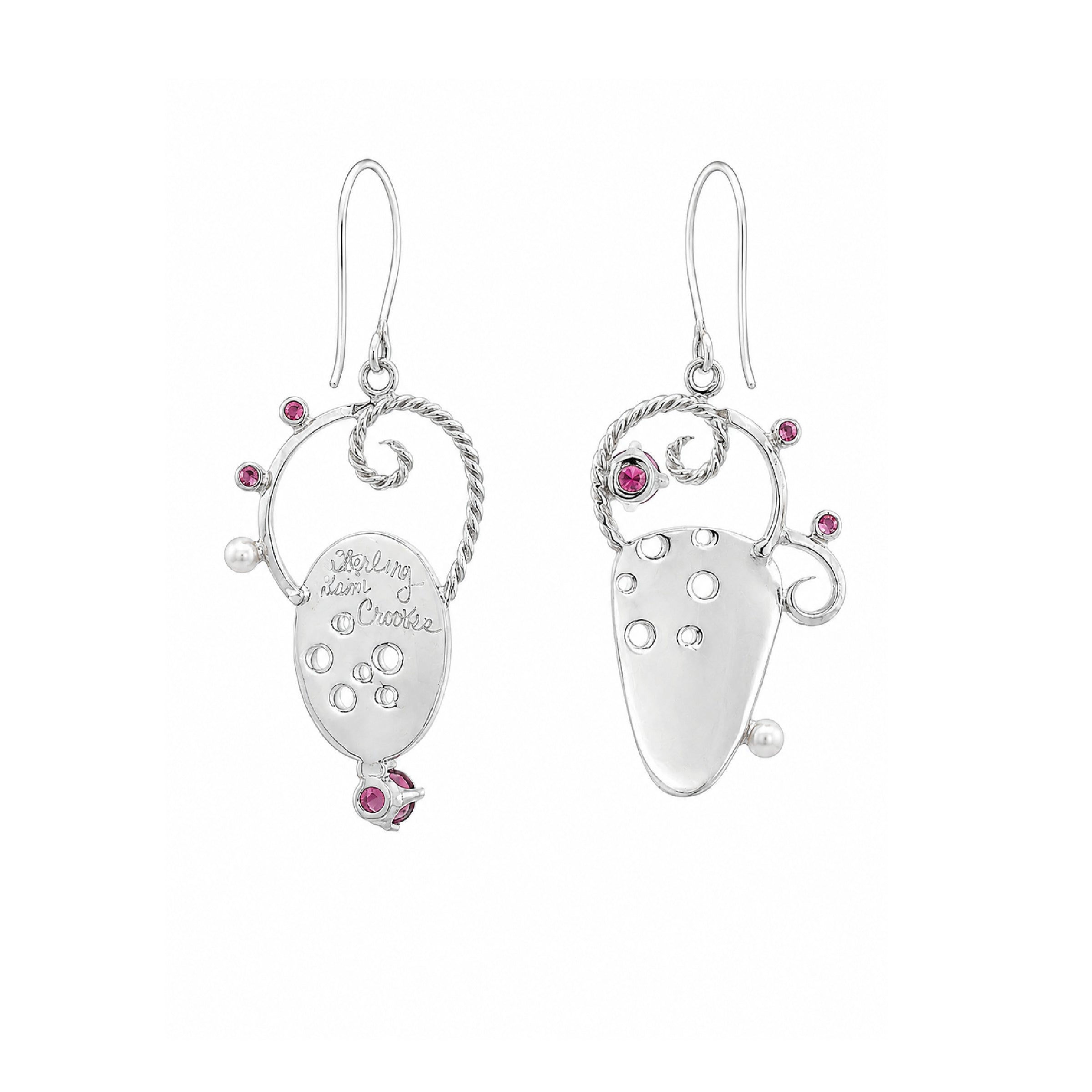 Blush Blossom Coral Earrings