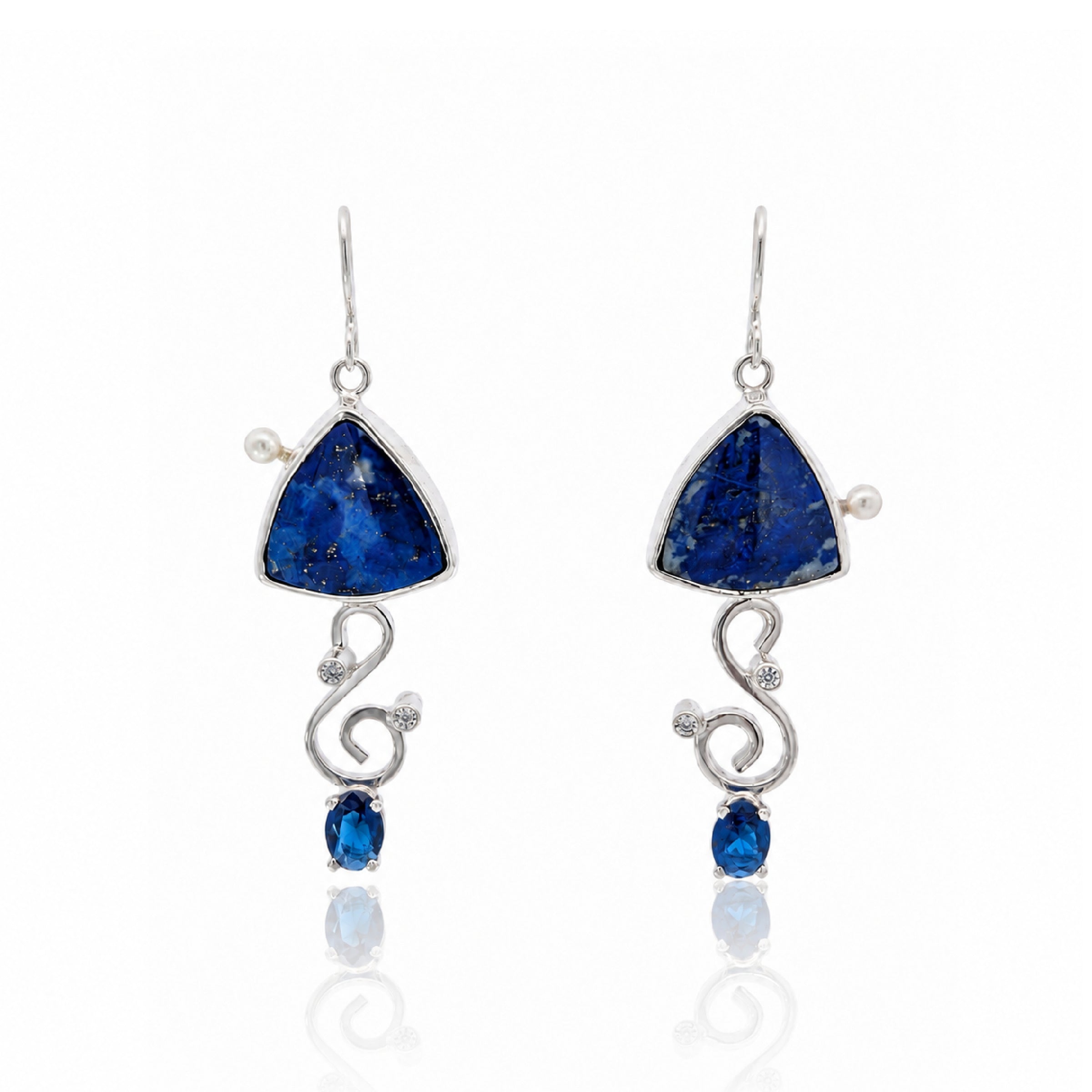 Stardust Lapis Earrings