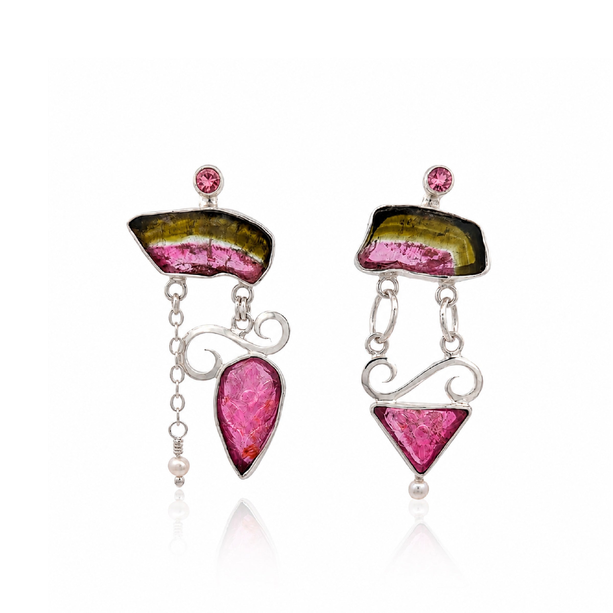 Tourmaline Garden Earrings