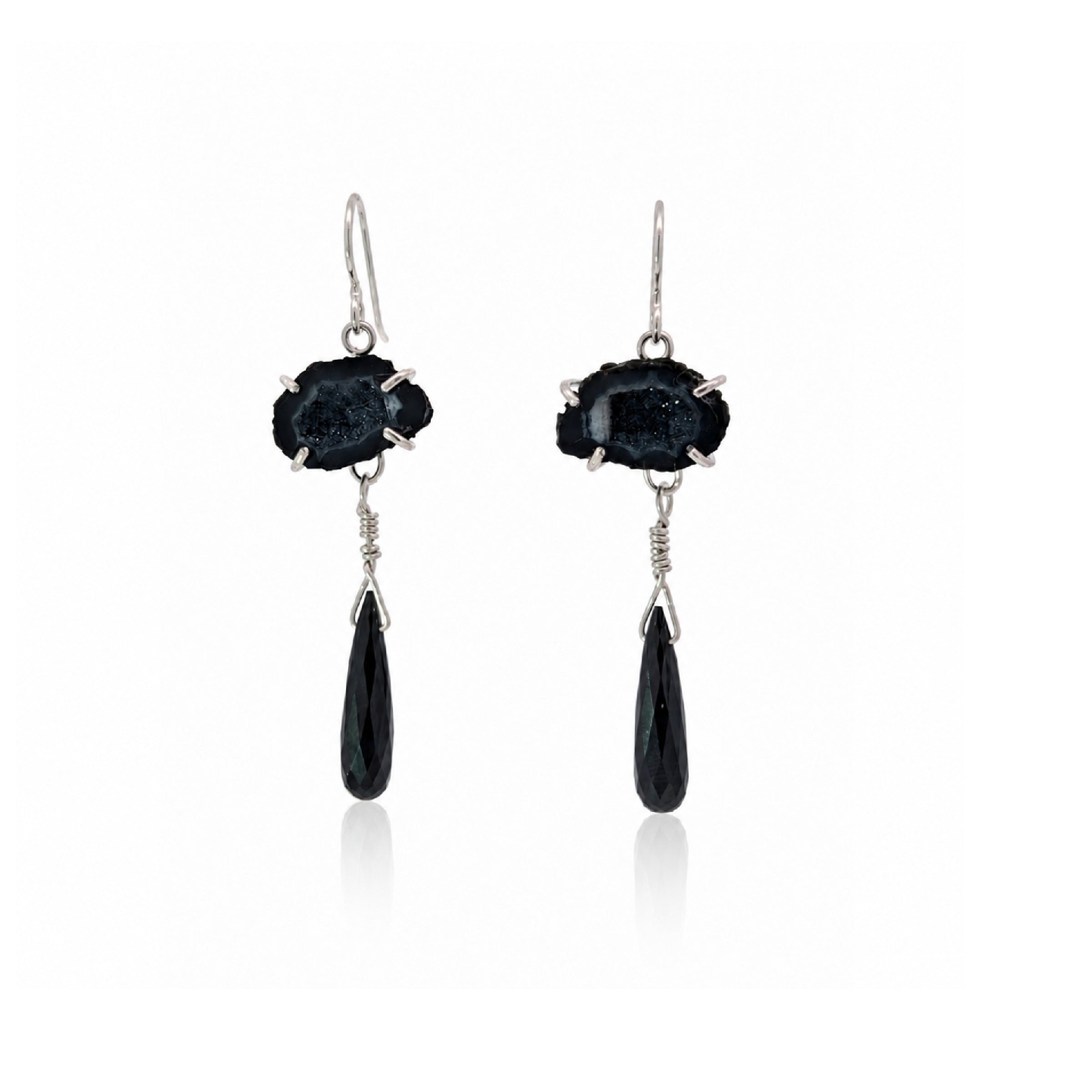 Geode Moonfall Earrings