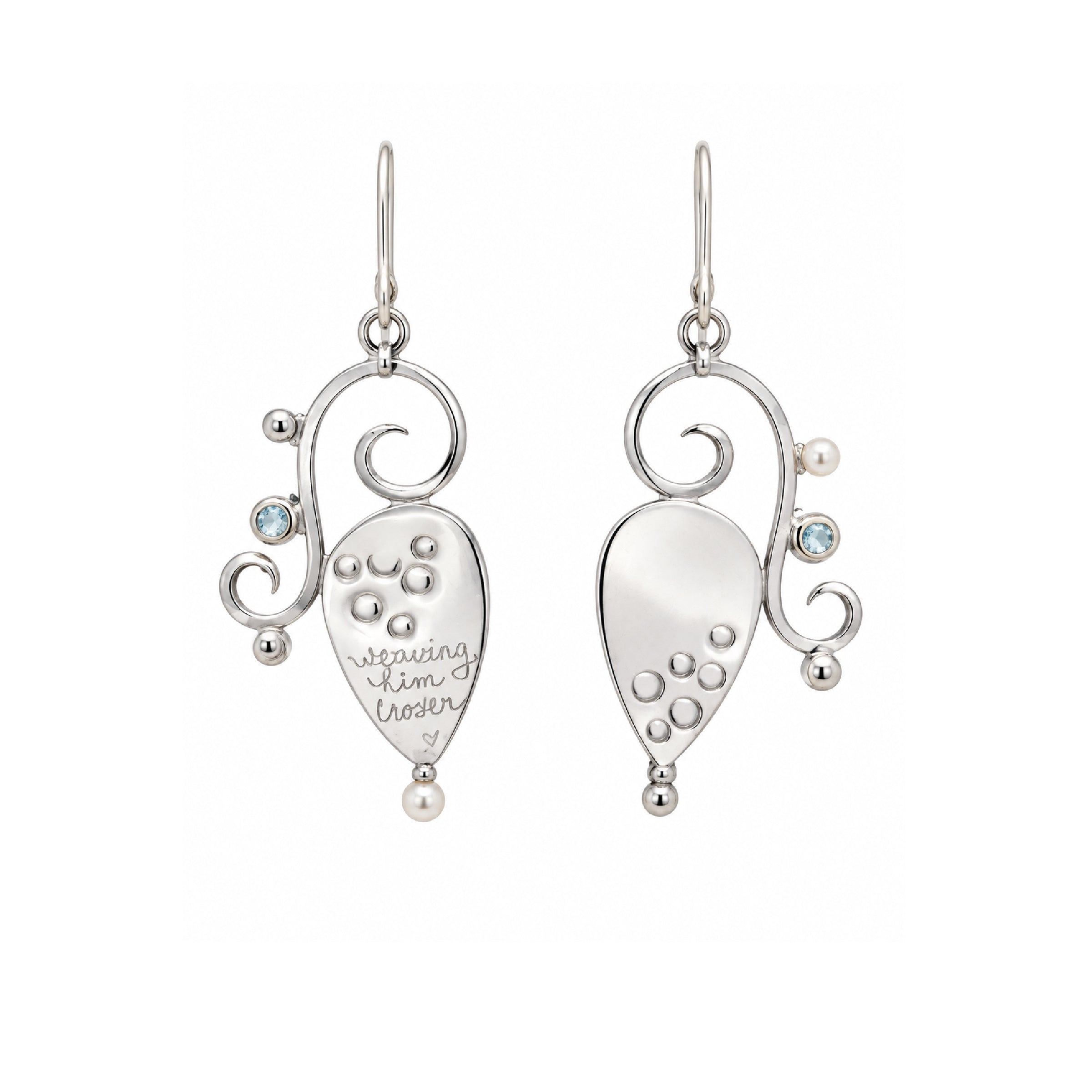 Golden Hill Turquoise Summer Sky Earrings