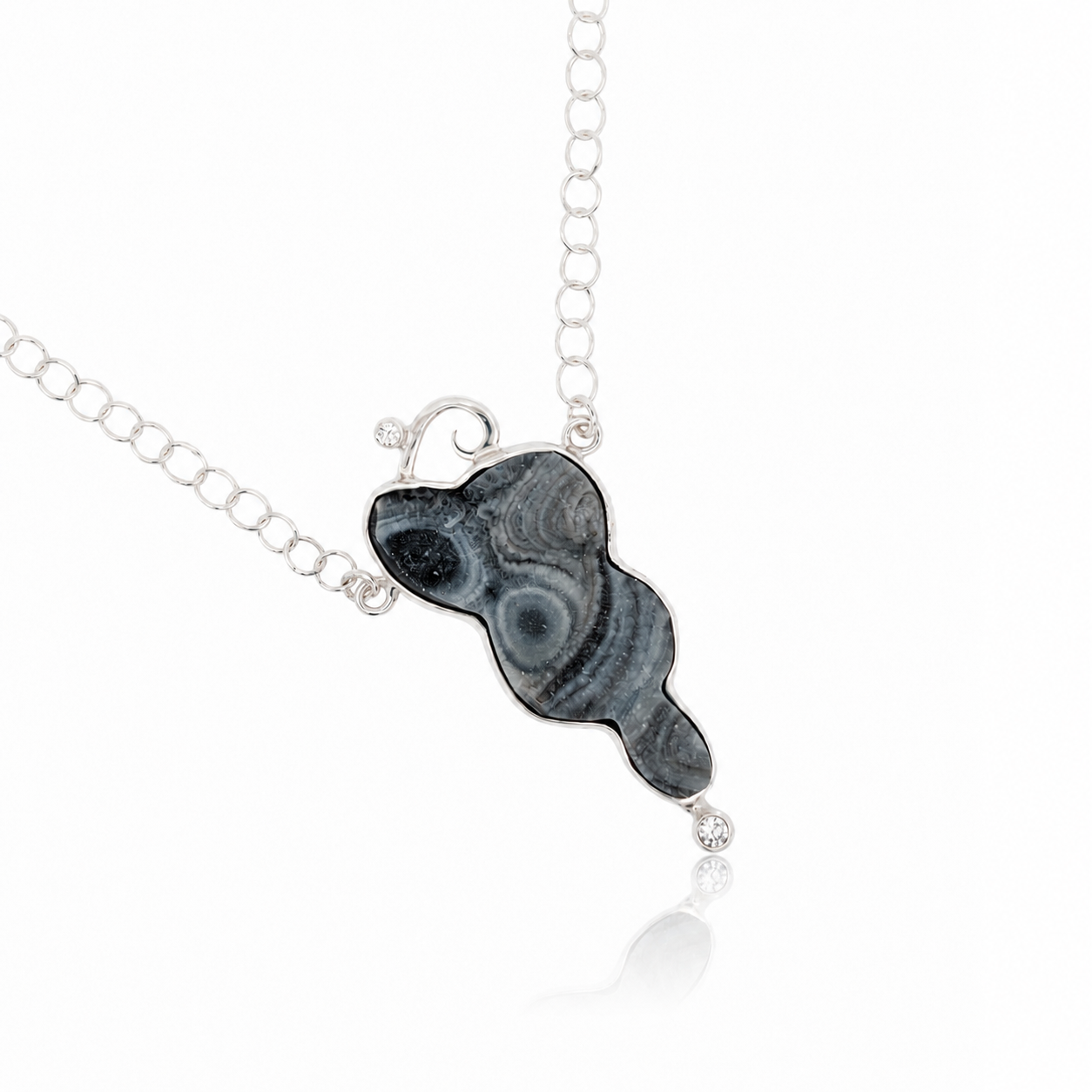 Raincloud Drusy Necklace