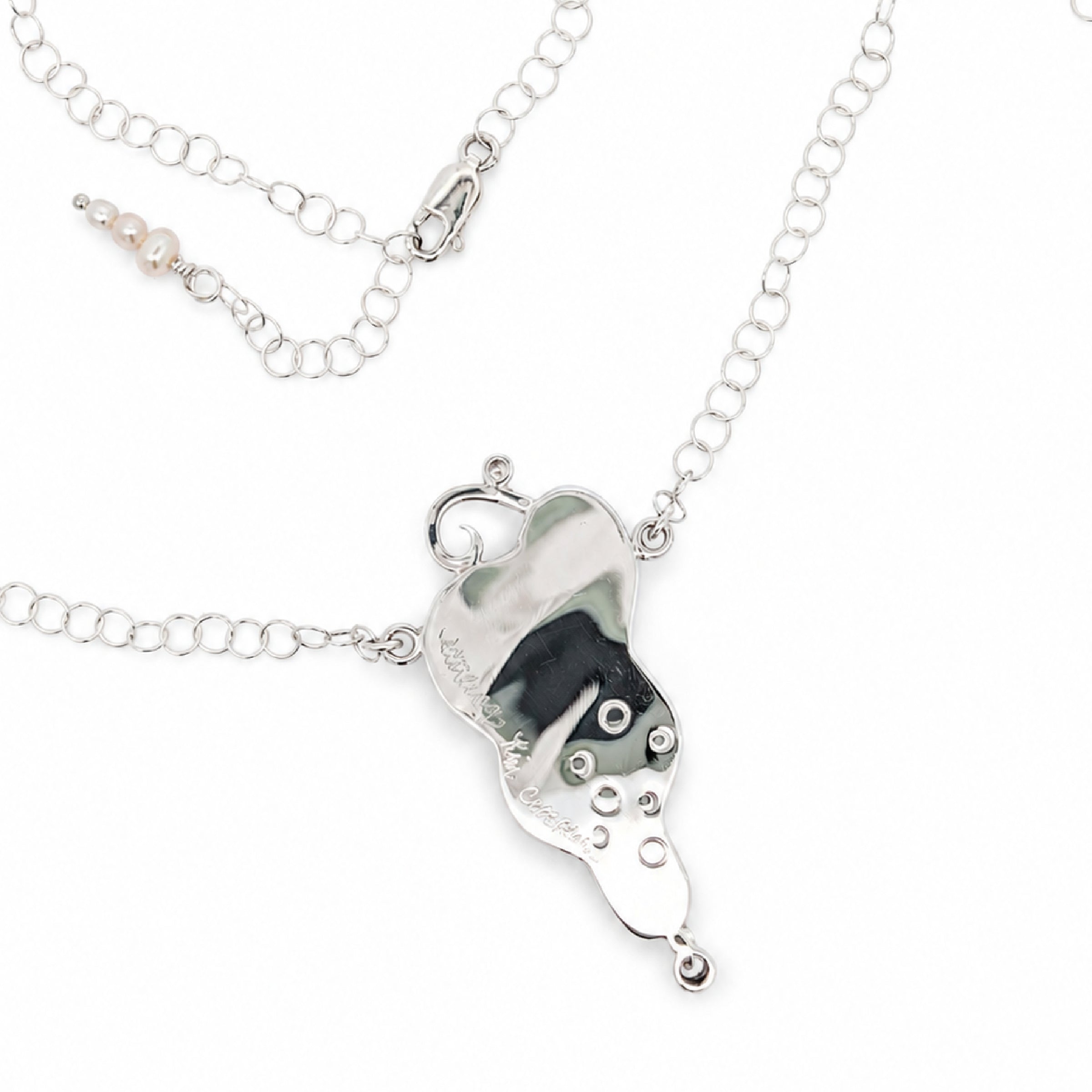 Raincloud Drusy Necklace