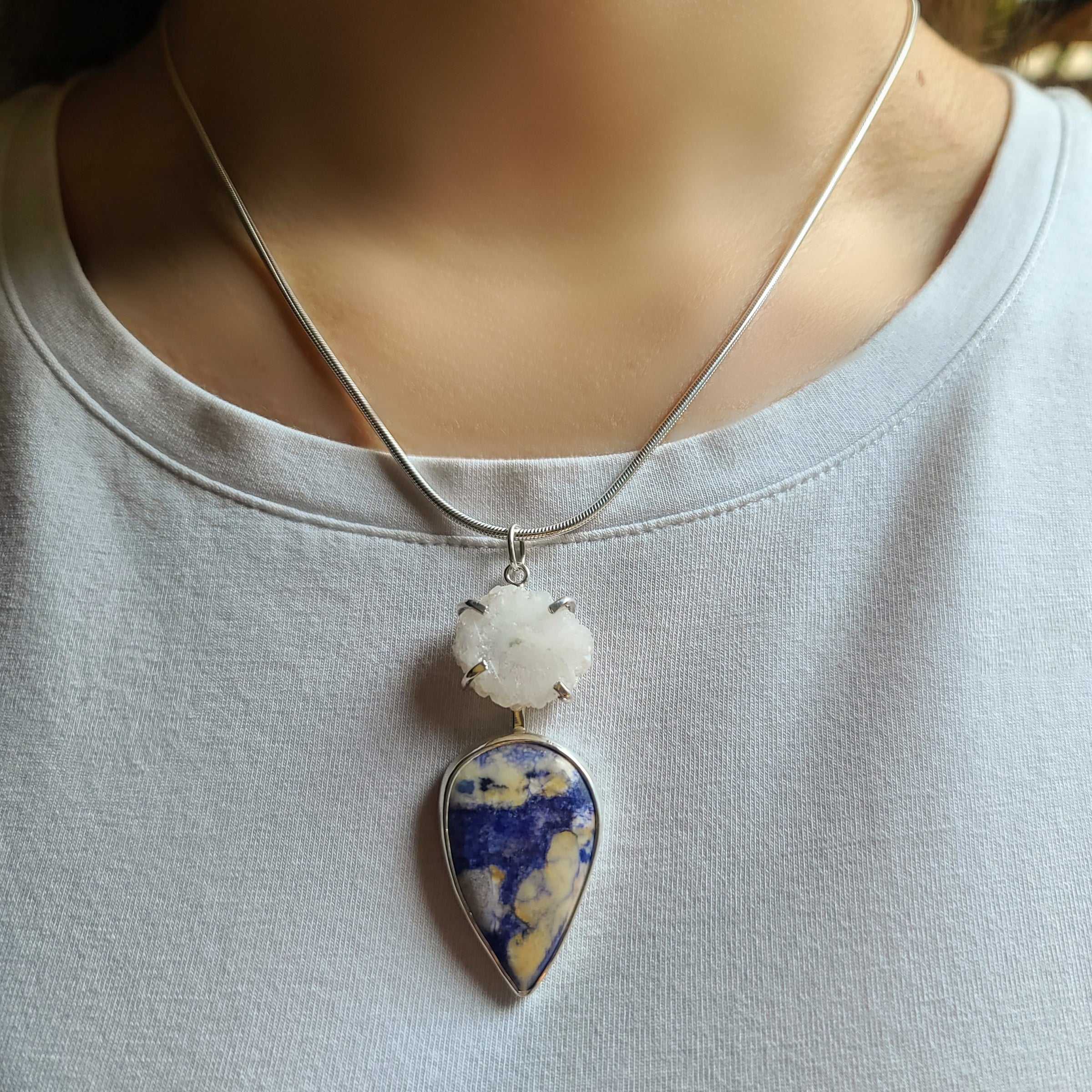 Dreamy Duo Cobra Jasper Pendant