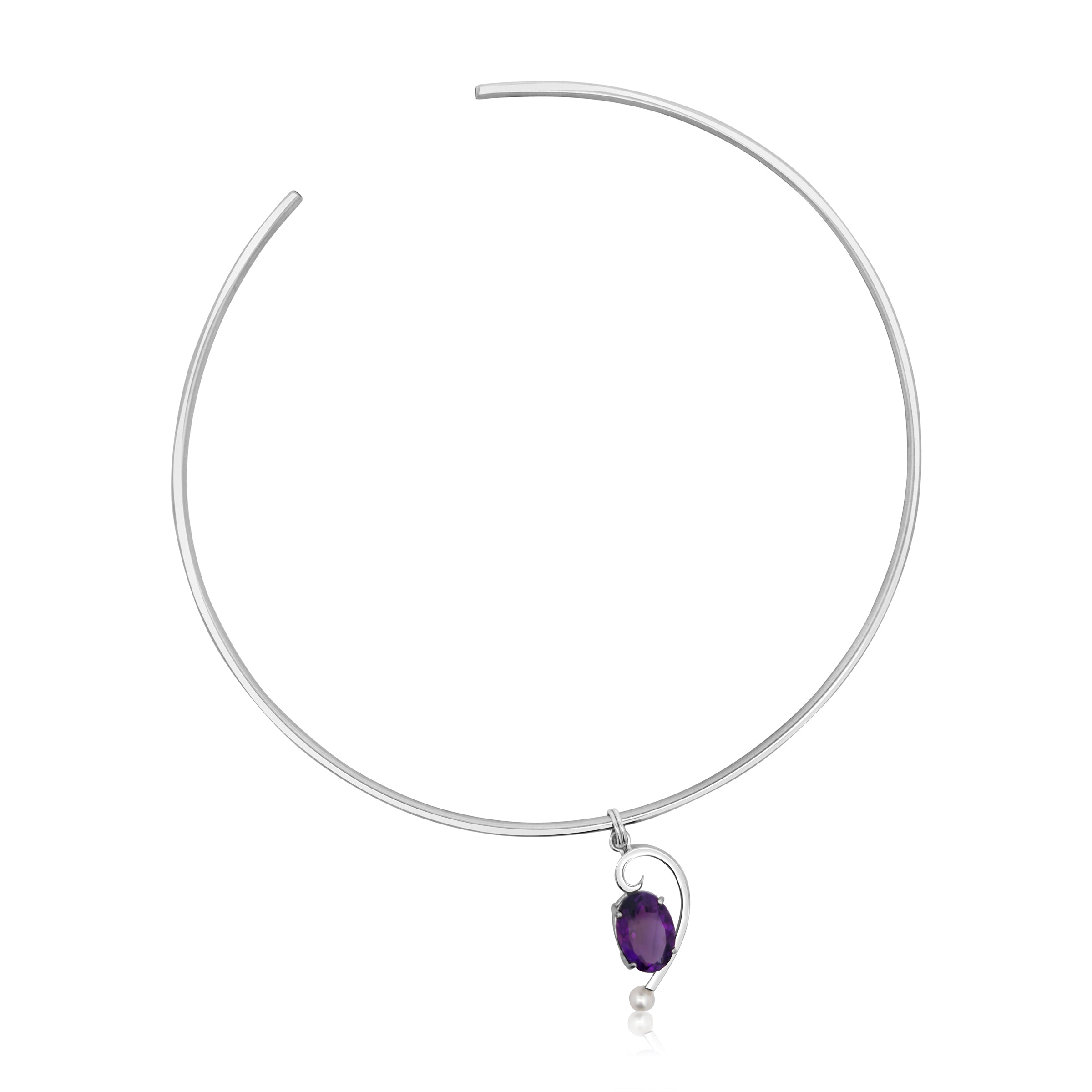 Amethyst Whisper Pendant