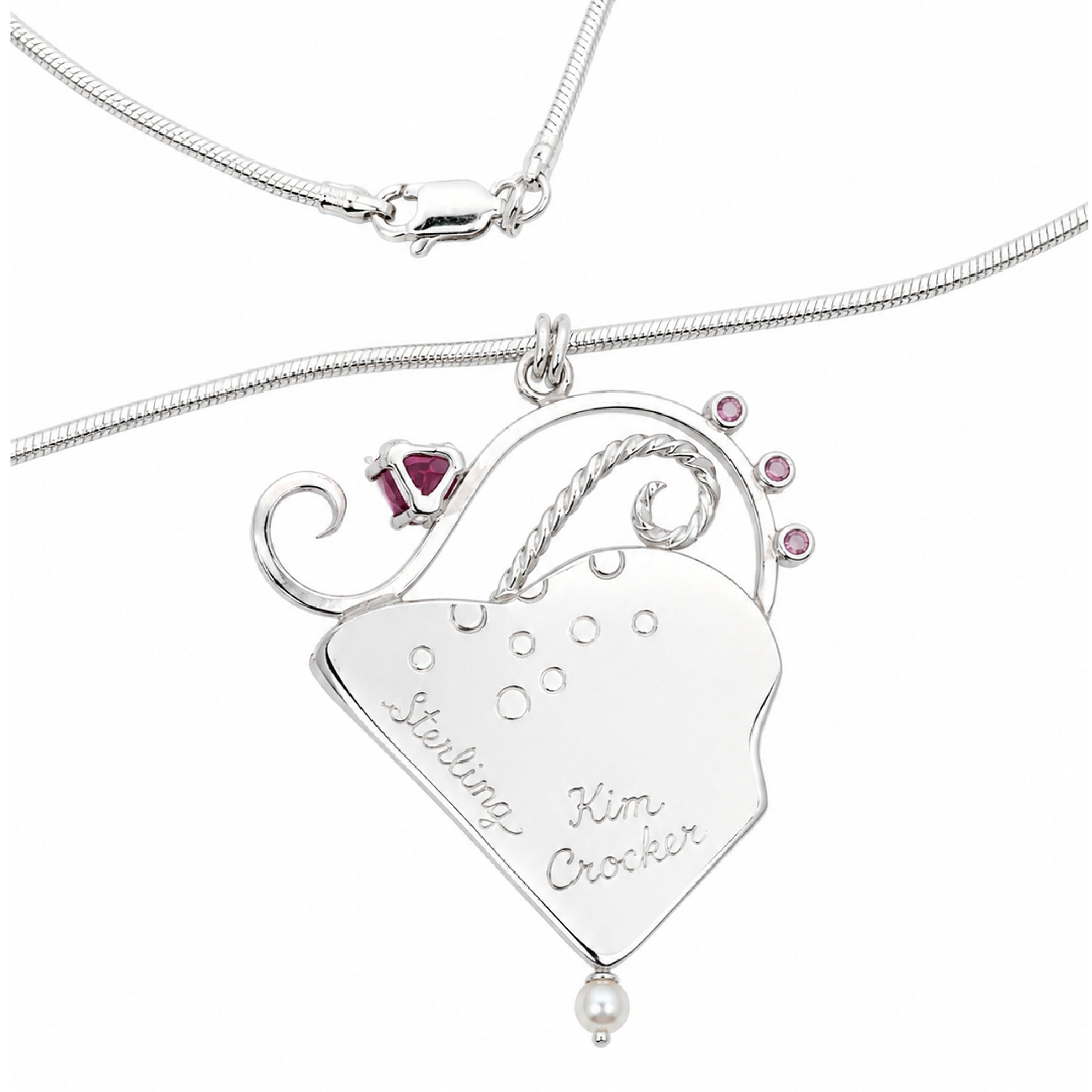 Pink Fairy Cobalto Drusy Pendant