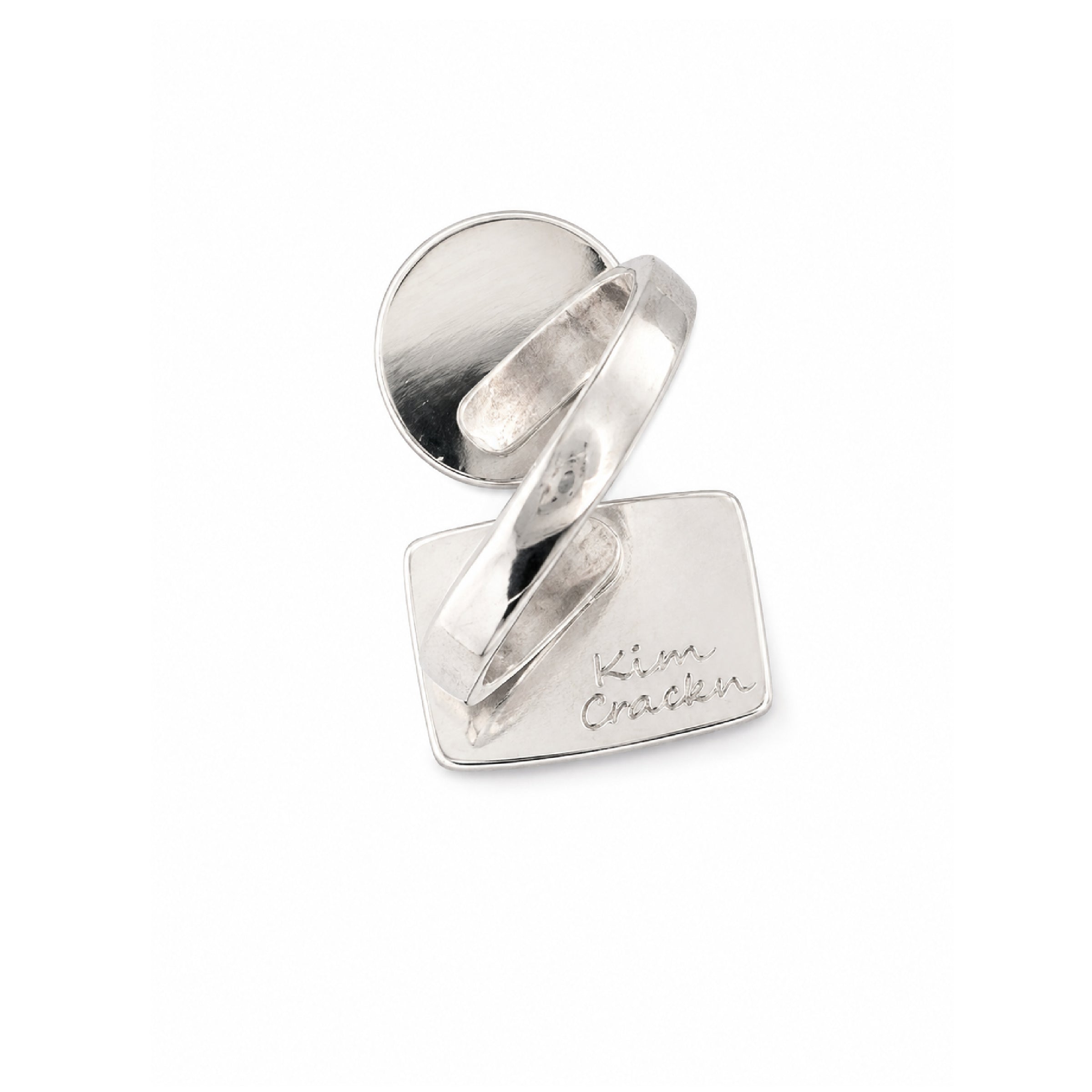 Twilight Geometry Sugelite Adjustable Ring