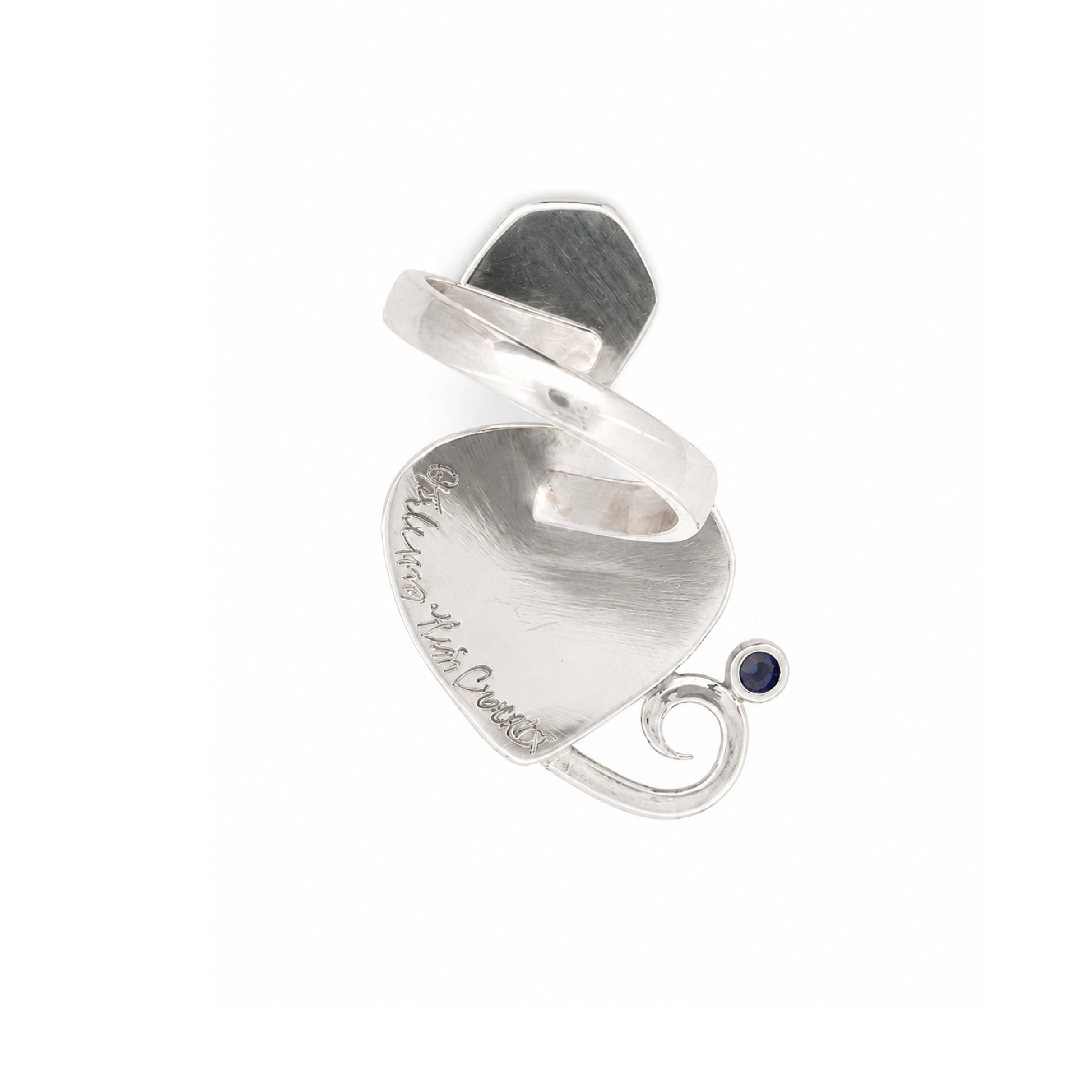 Blue Lace Daydream Adjustable Ring