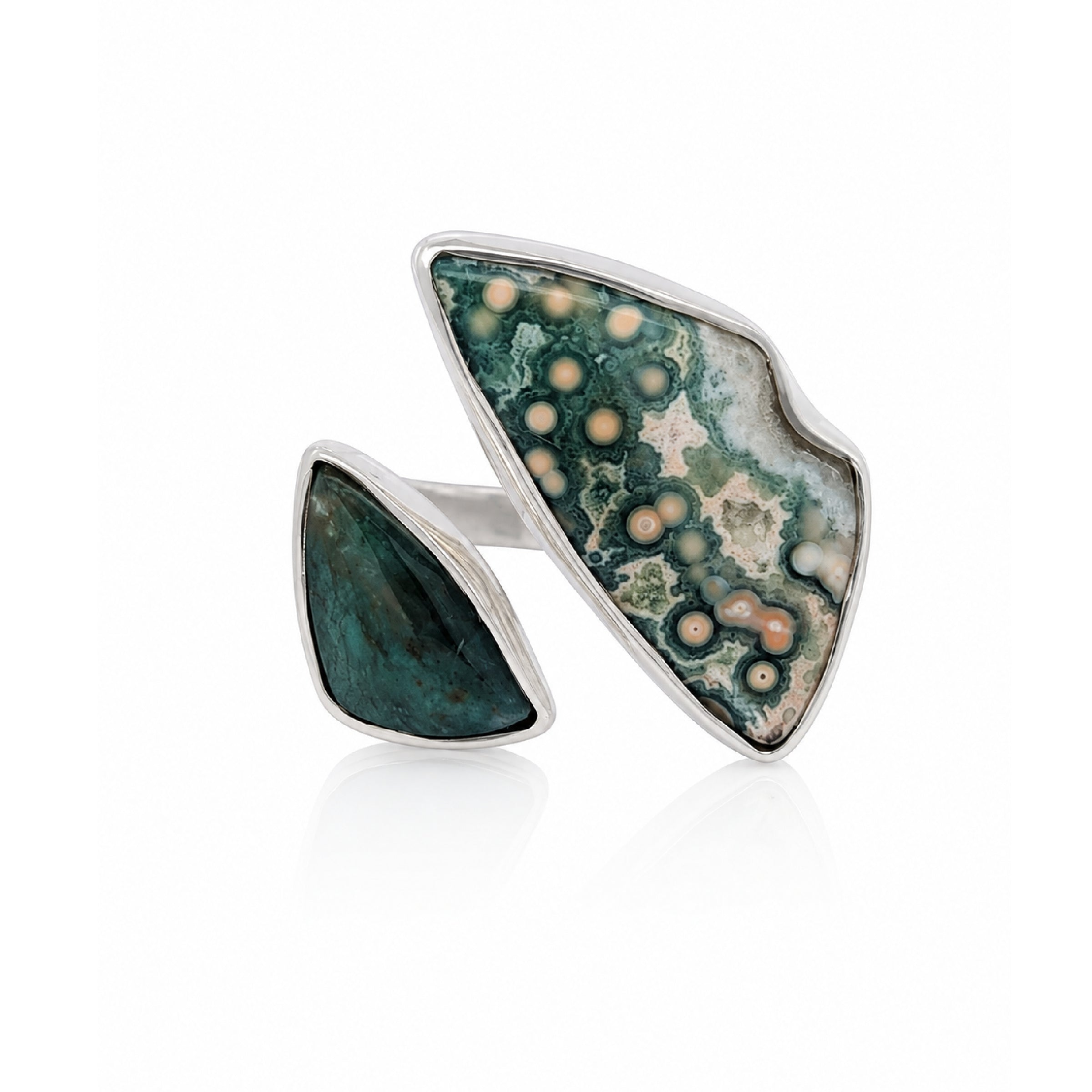 River Jasper Reverie Adjustable Ring
