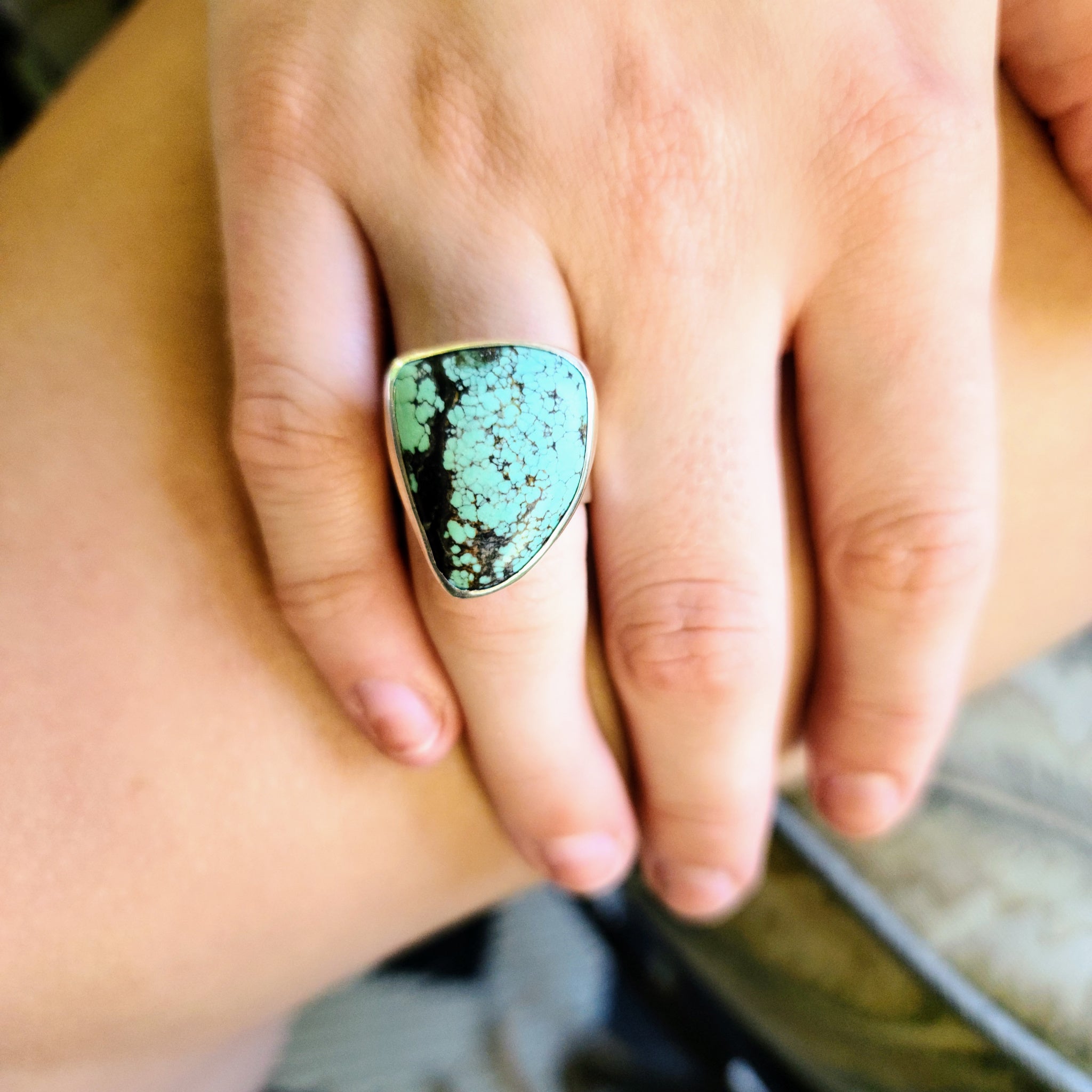 Turquoise Adjustable Ring