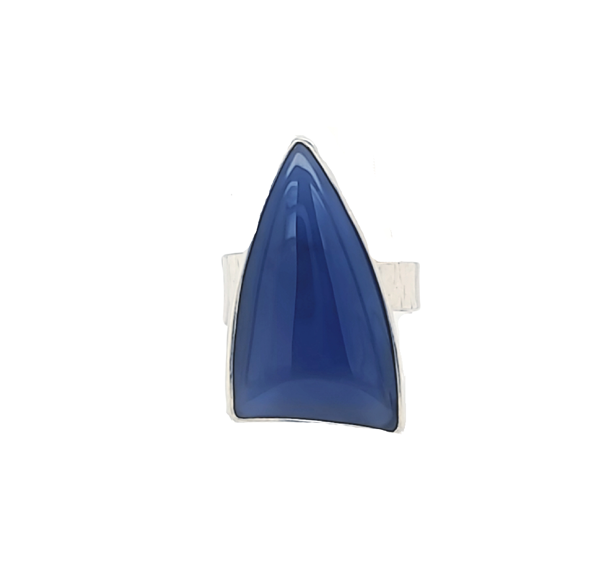 Blue onyx ring on sale