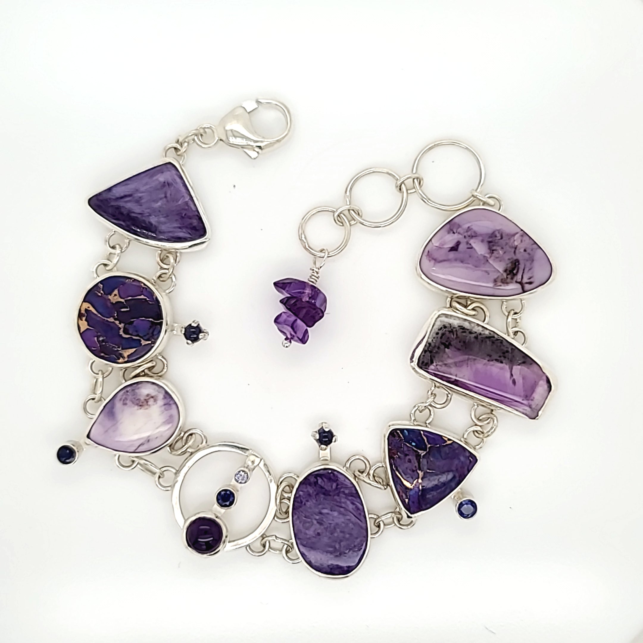 Perfectly Purple Multi-Stone Bracelet