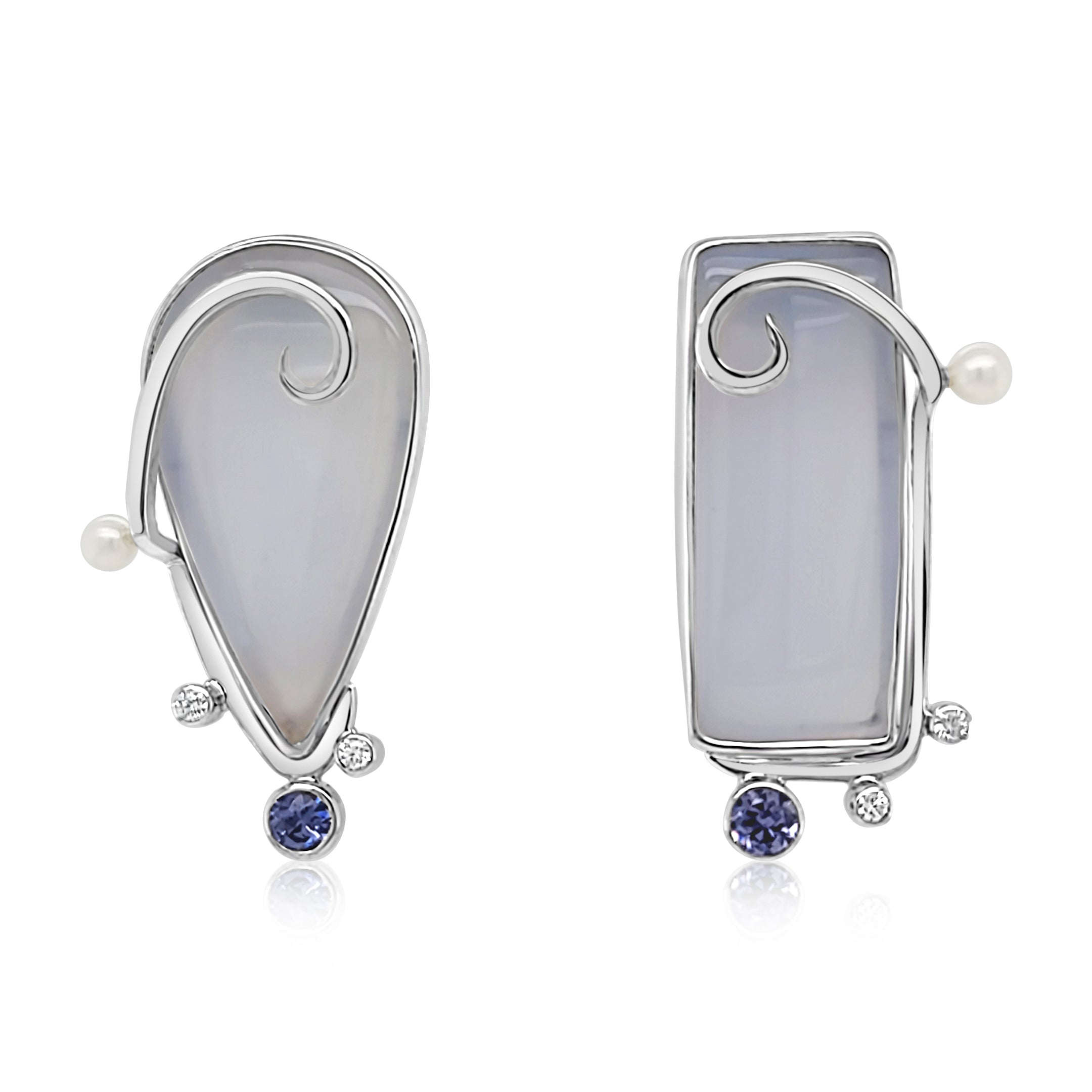 Lovely Chalcedony Earrings