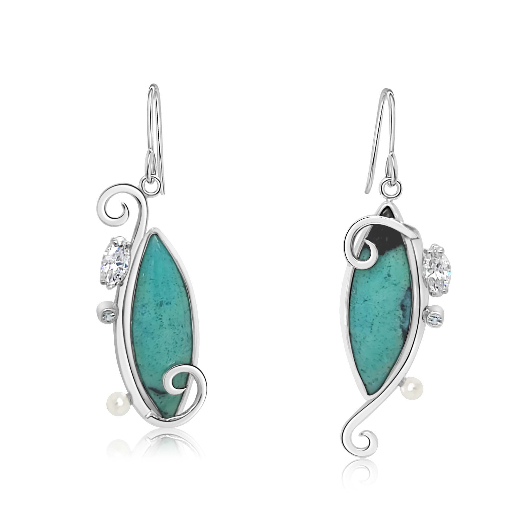 Chrysocolla Earrings