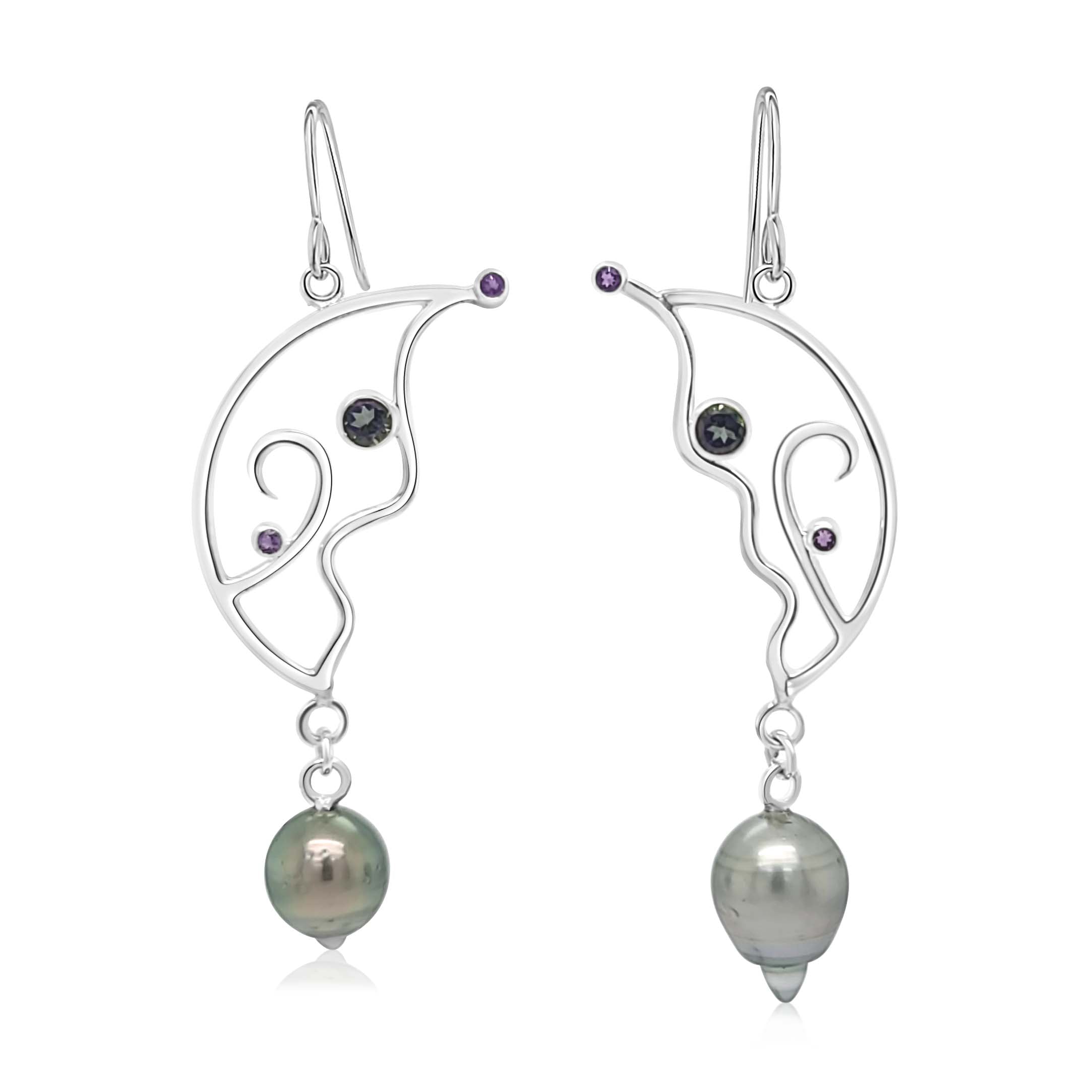 Tahitian South Sea Pearl Earrings