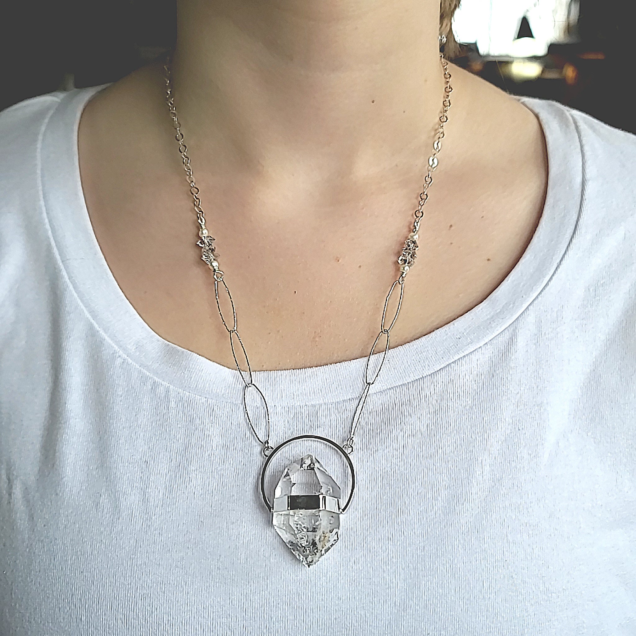 Herkimer Diamond Necklace